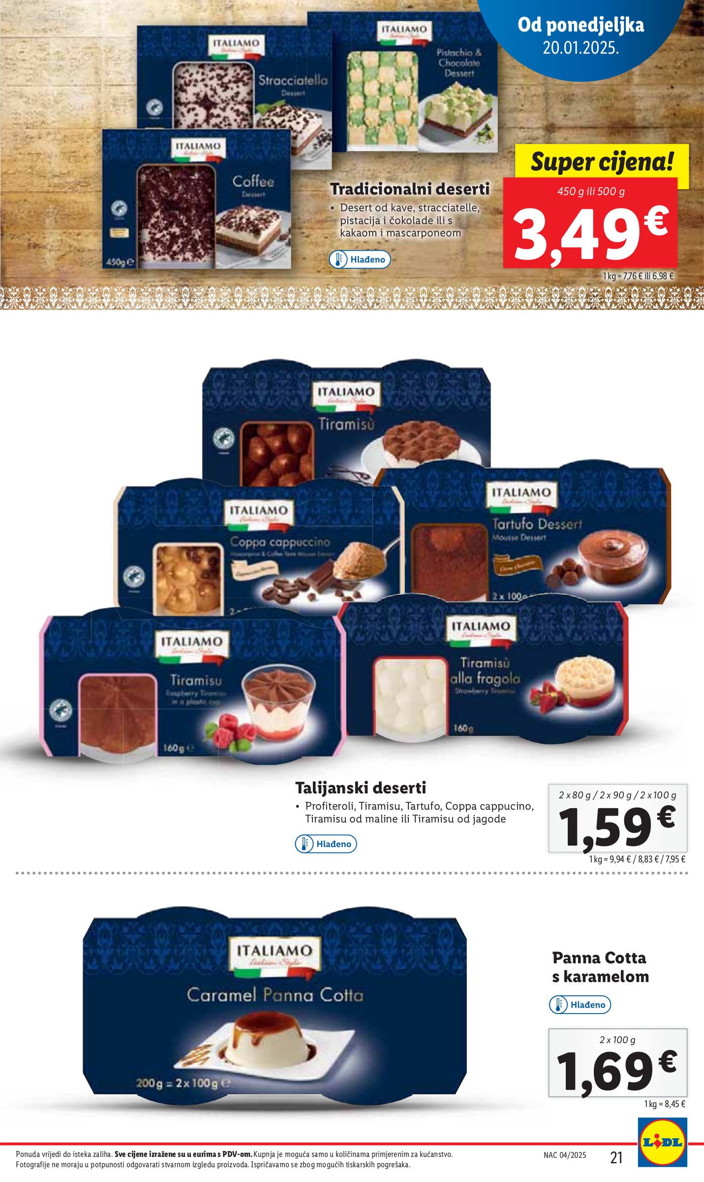 lidl - Lidl katalog vrijedi od 20.01. do 25.01. - page: 21