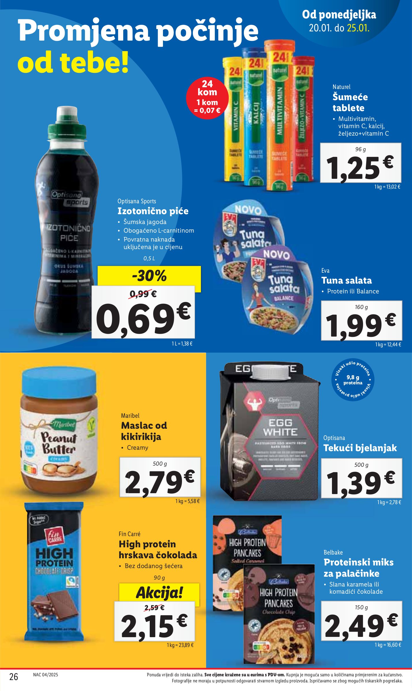 lidl - Lidl katalog vrijedi od 20.01. do 25.01. - page: 26