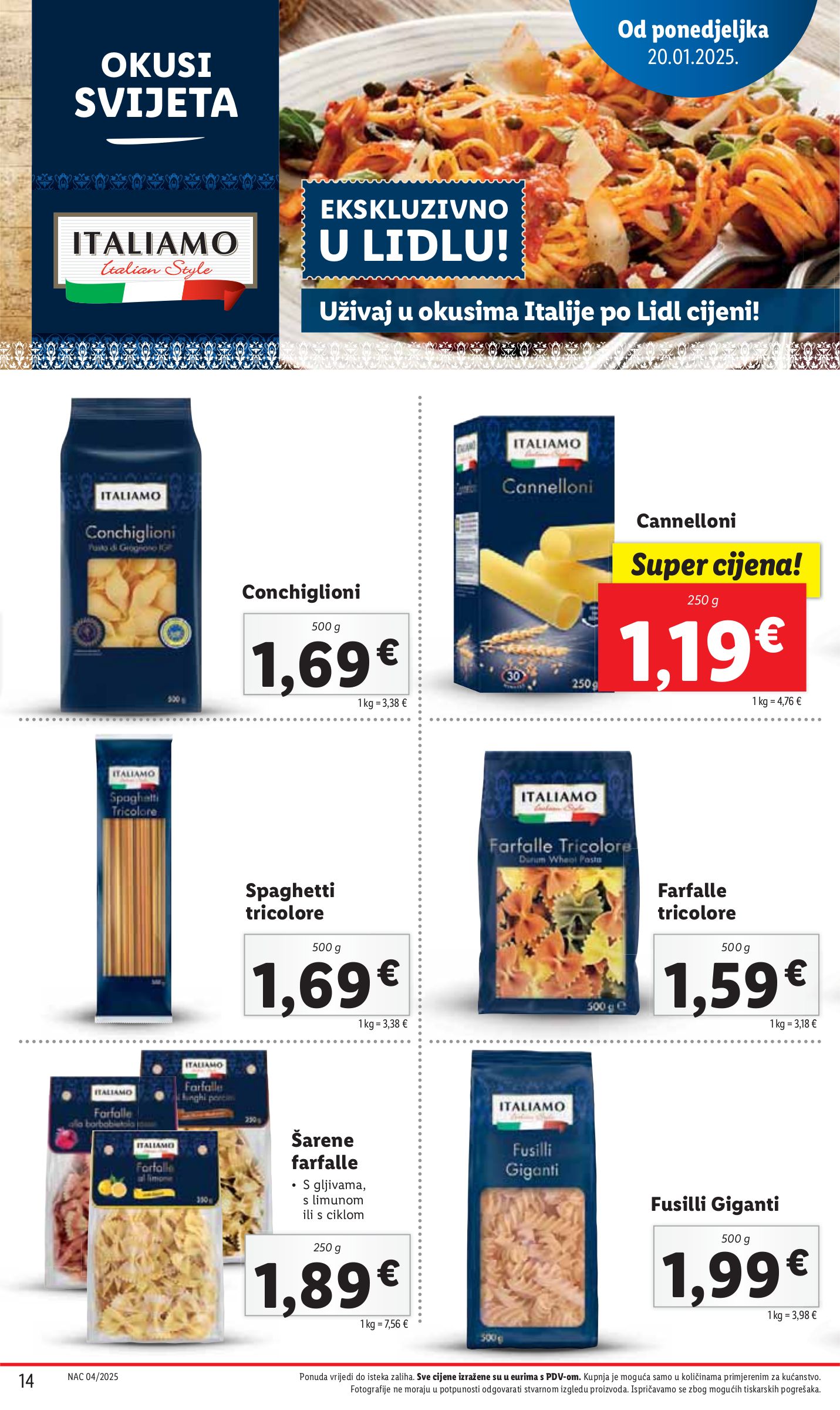 lidl - Lidl katalog vrijedi od 20.01. do 25.01. - page: 14