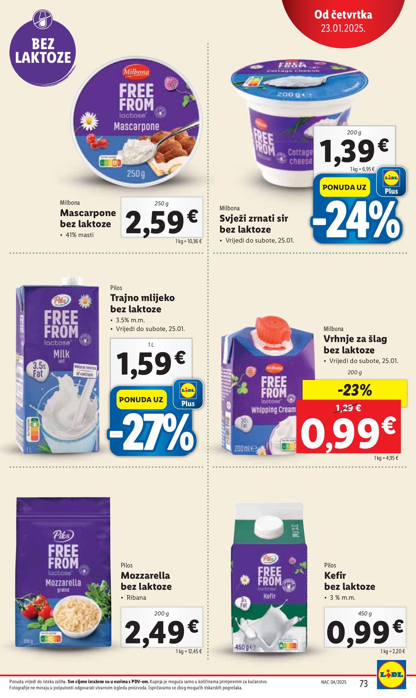 lidl - Lidl katalog vrijedi od 20.01. do 25.01. - page: 73