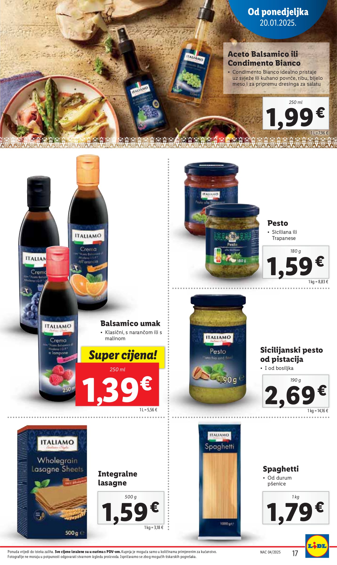 lidl - Lidl katalog vrijedi od 20.01. do 25.01. - page: 17