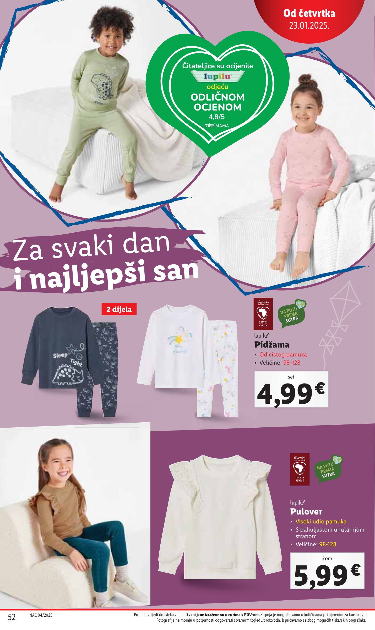 lidl - Lidl katalog vrijedi od 20.01. do 25.01. - page: 52