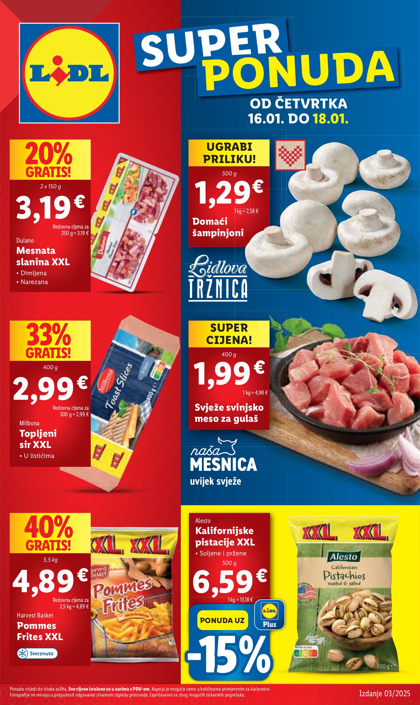 lidl - Lidl katalog vrijedi od 16.01. do 18.01.