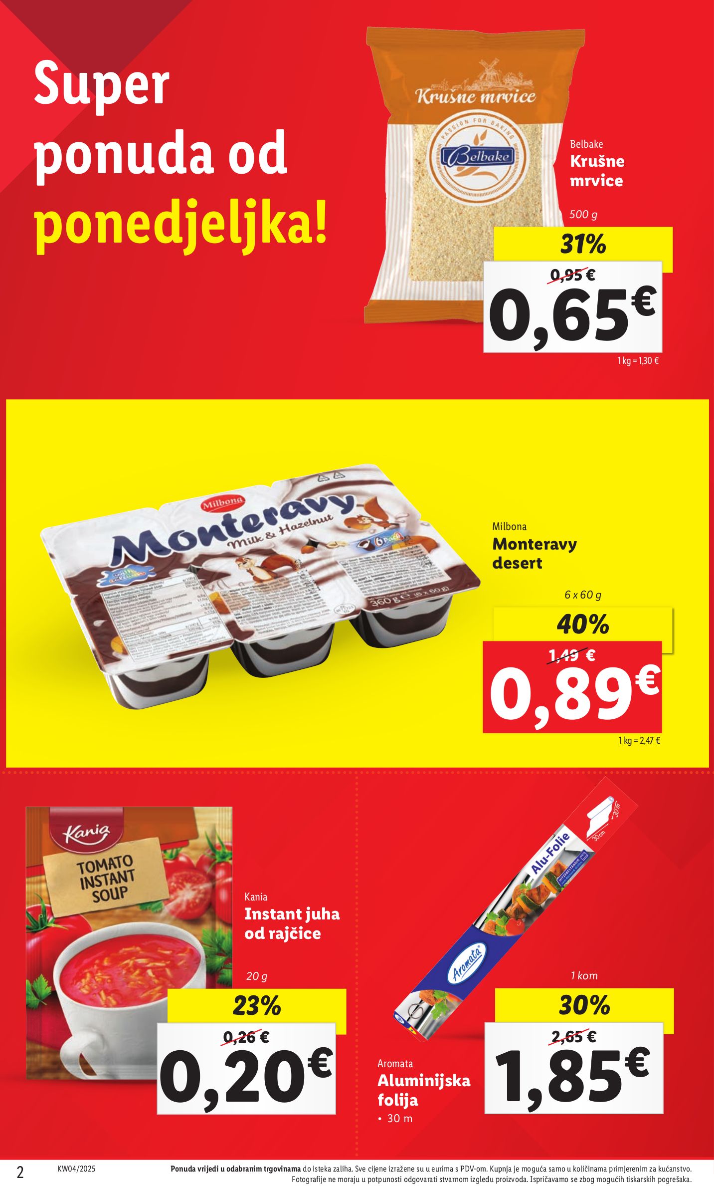 lidl - Lidl - Super ponuda katalog vrijedi od 20.01. do 25.01. - page: 2