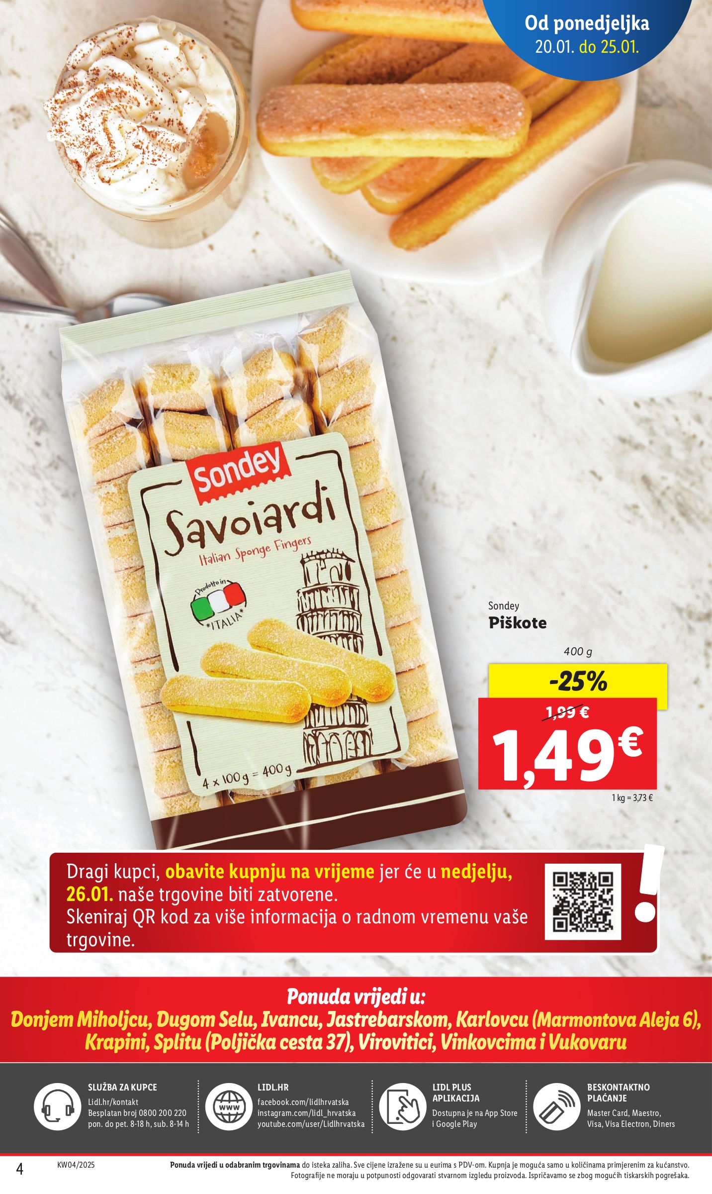 lidl - Lidl - Super ponuda katalog vrijedi od 20.01. do 25.01. - page: 4