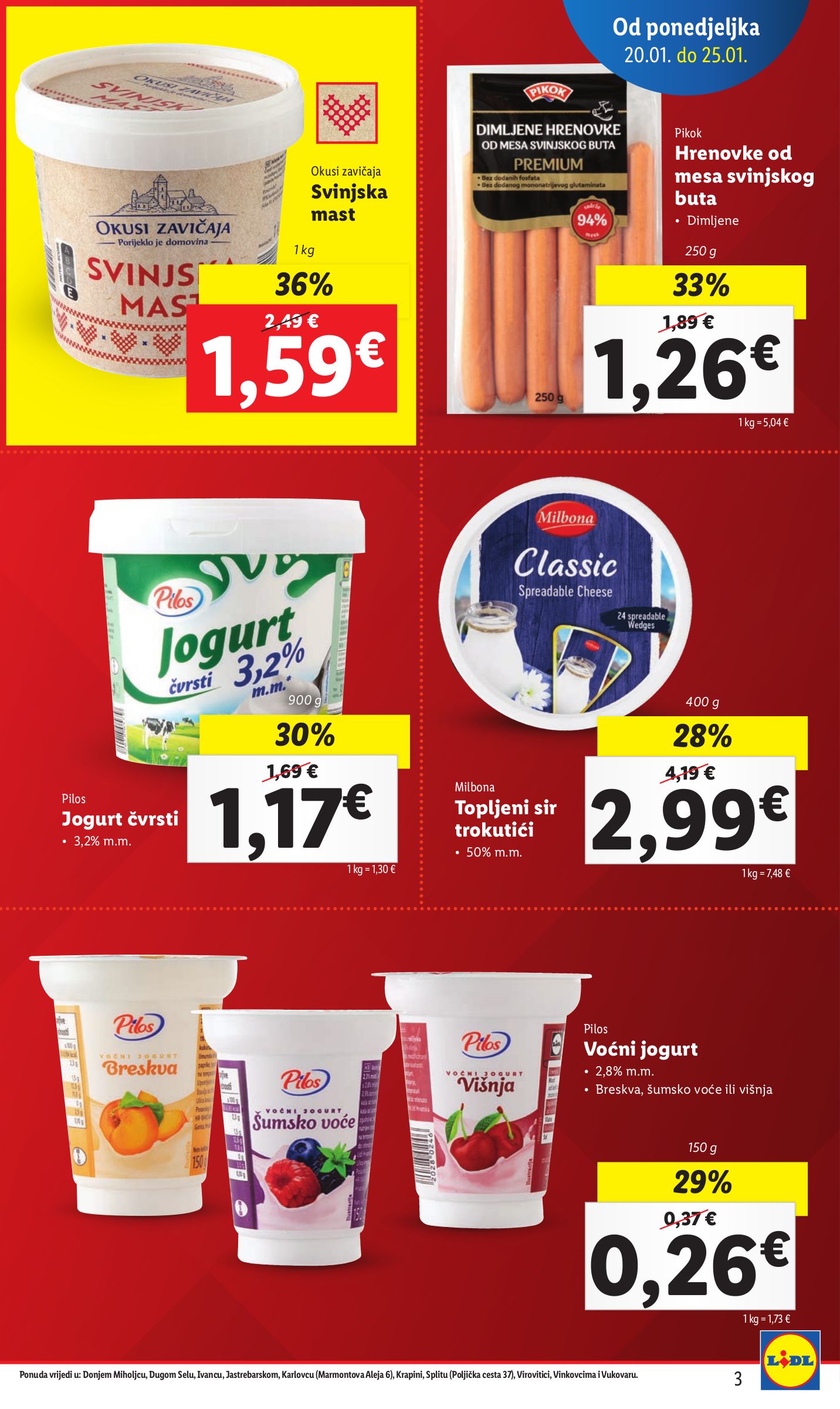 lidl - Lidl - Super ponuda katalog vrijedi od 20.01. do 25.01. - page: 3