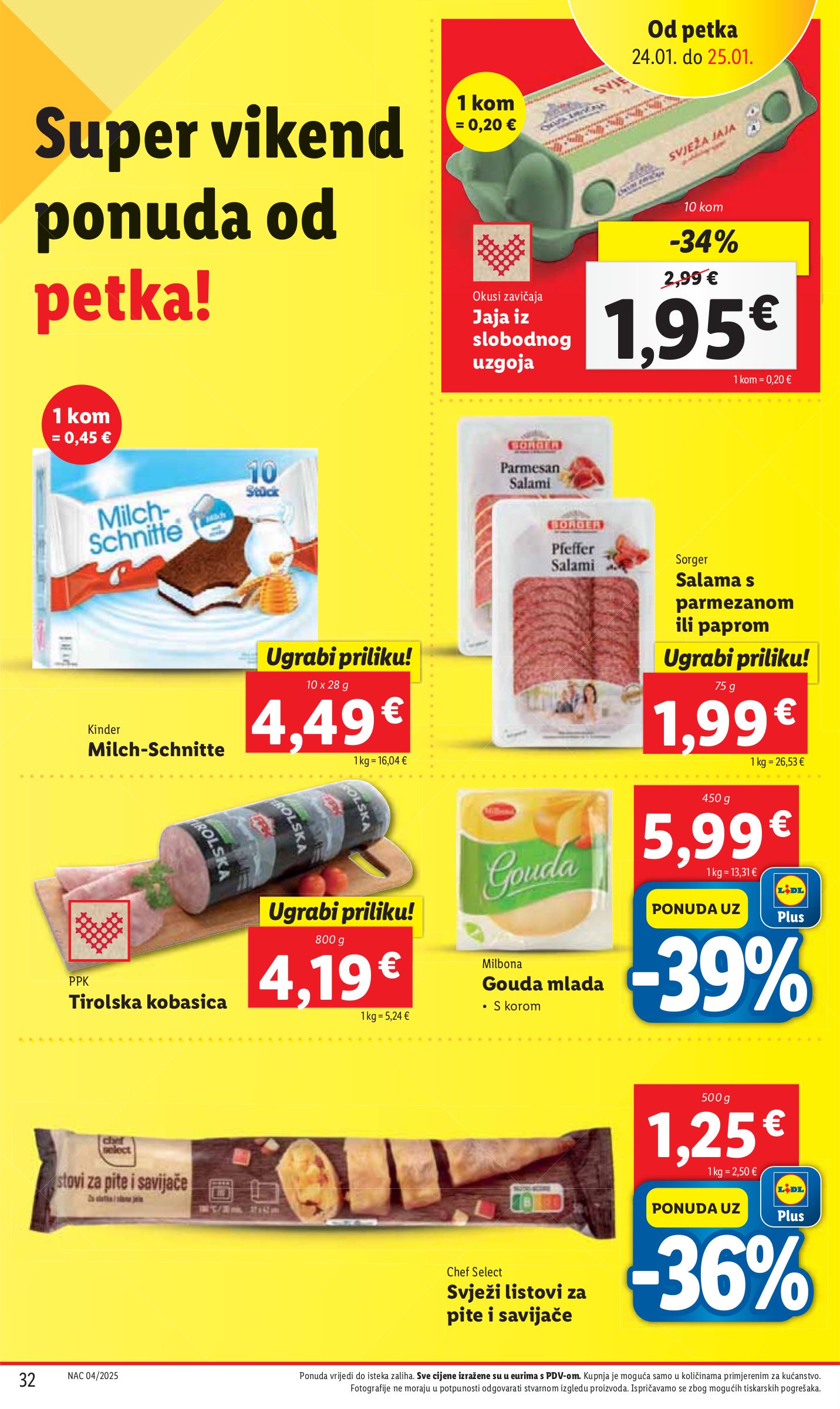 lidl - Lidl katalog vrijedi od 23.01. do 25.01. - page: 32