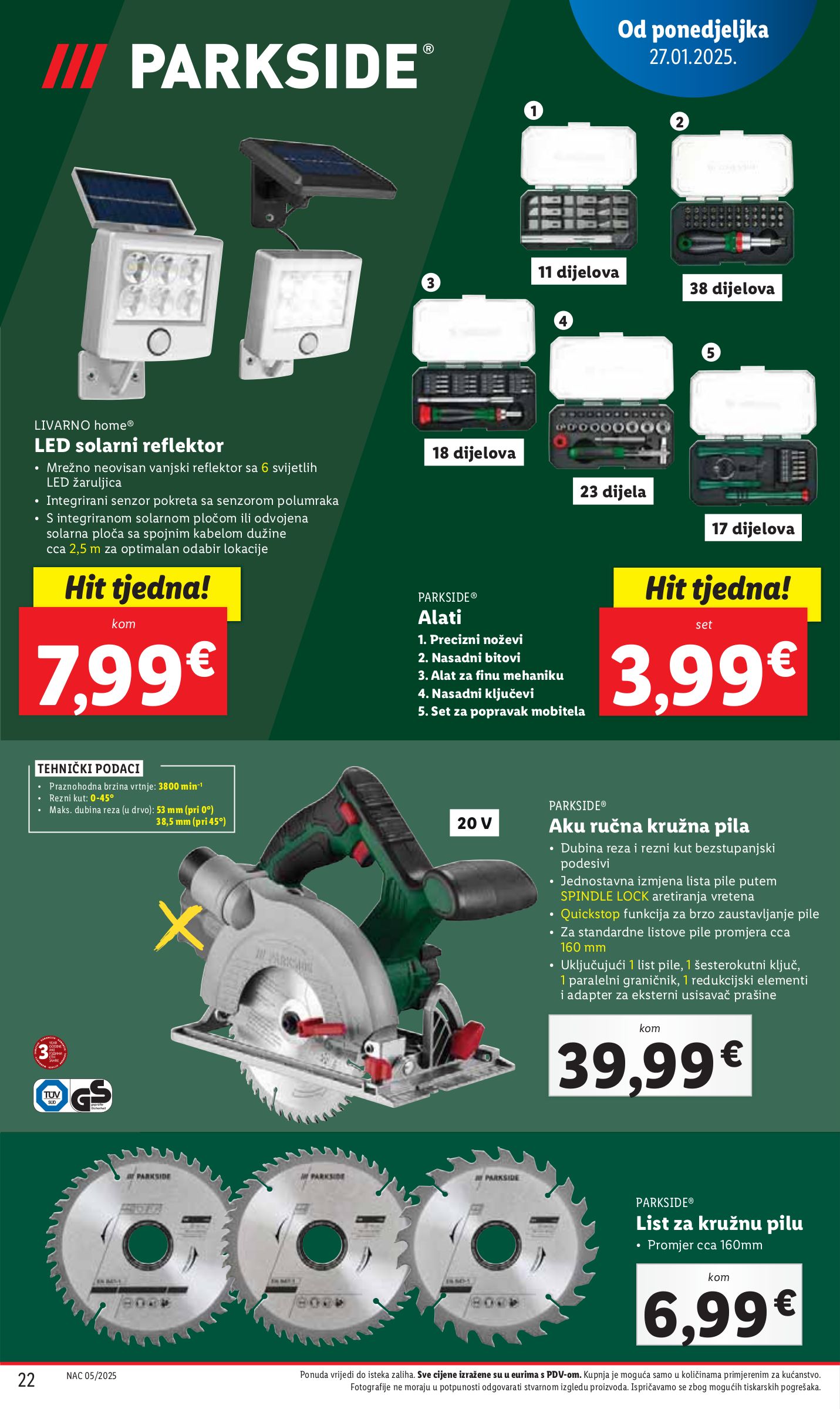 lidl - Lidl katalog vrijedi od 27.01. do 02.02. - page: 22