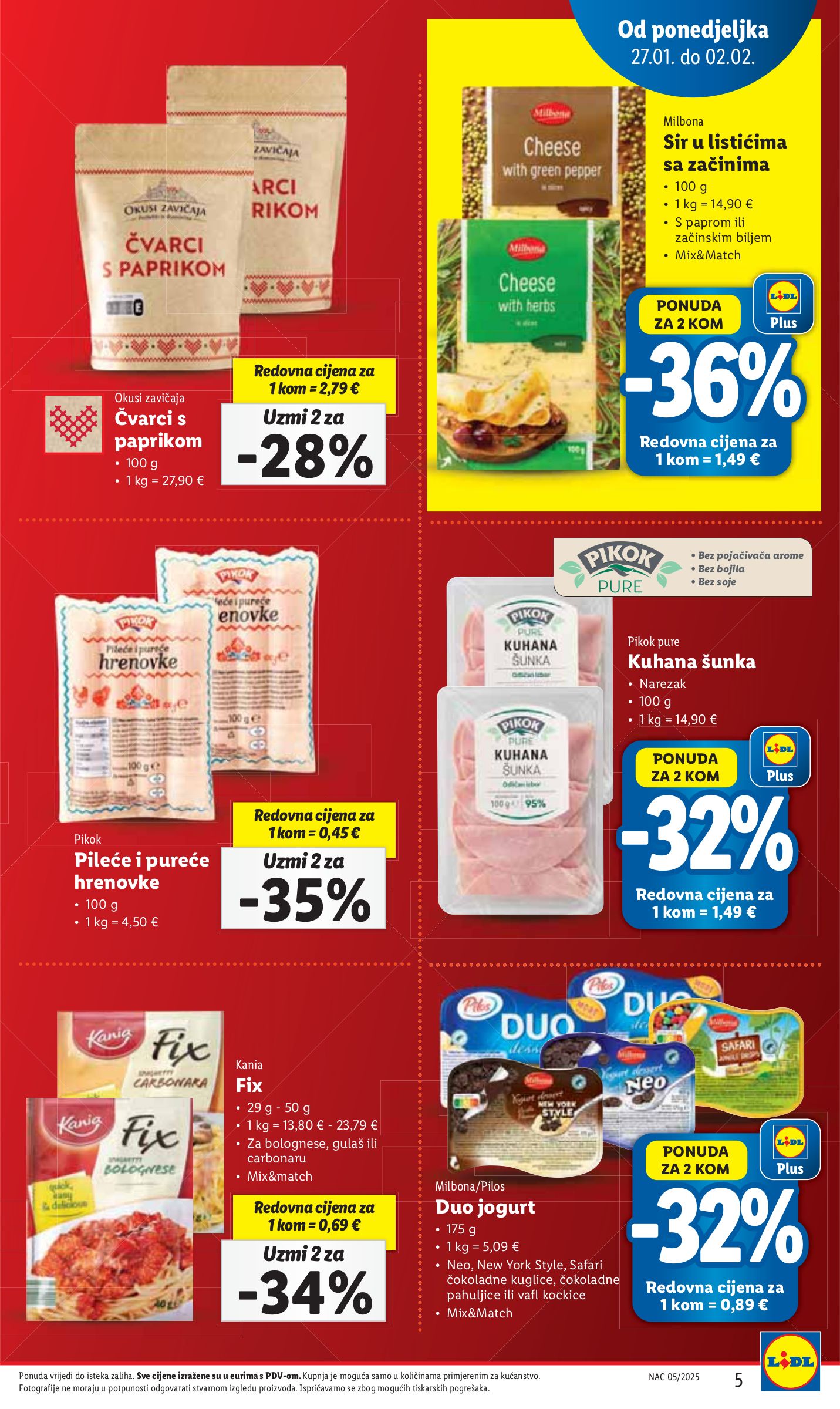 lidl - Lidl katalog vrijedi od 27.01. do 02.02. - page: 5