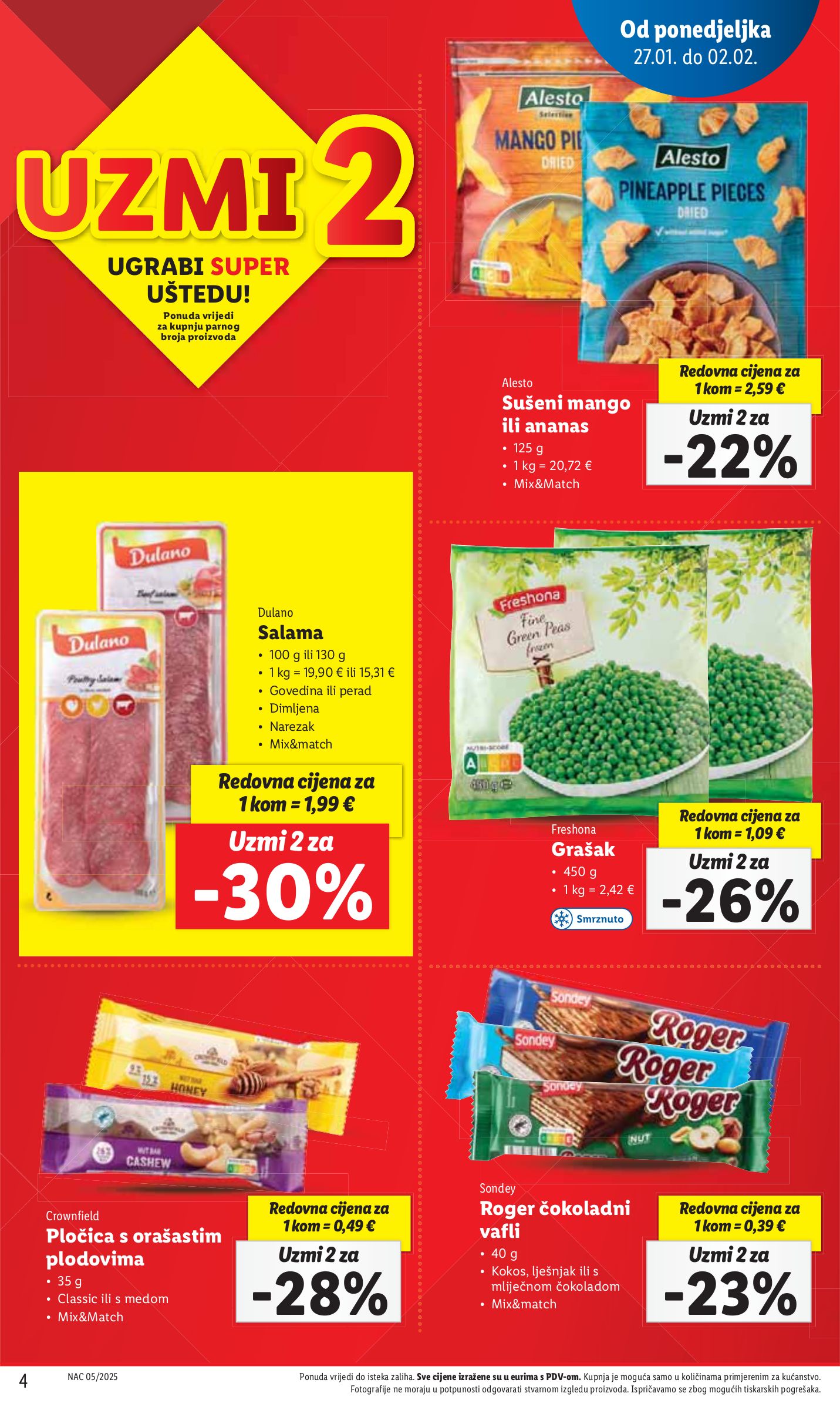 lidl - Lidl katalog vrijedi od 27.01. do 02.02. - page: 4