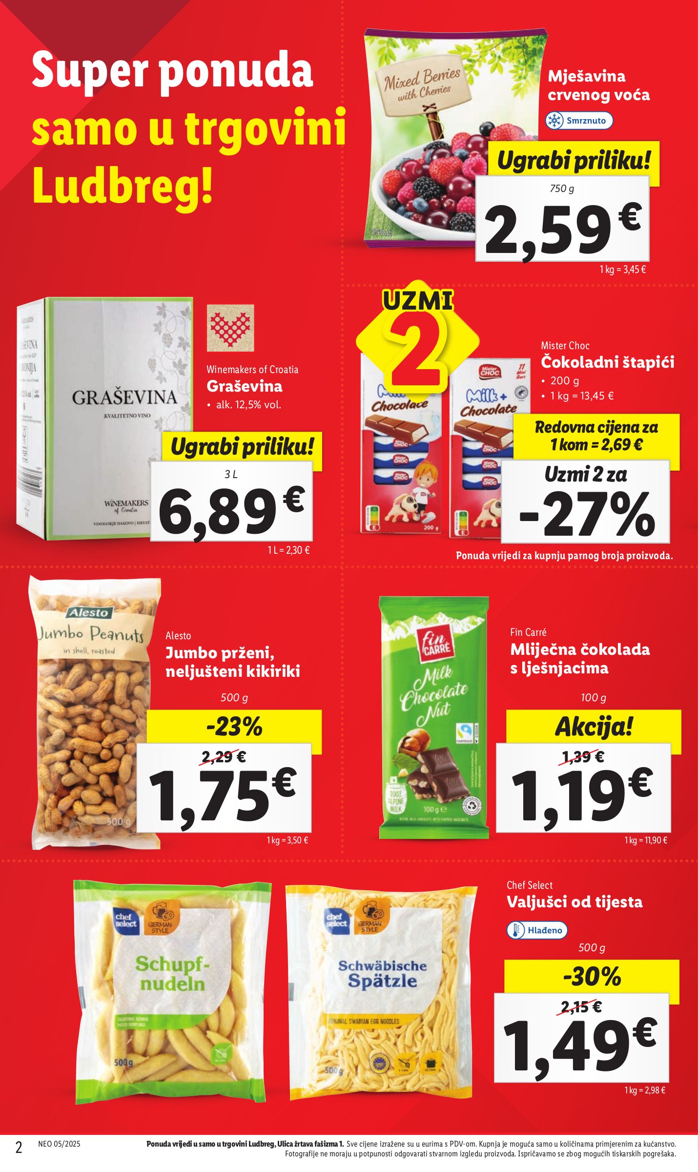 lidl - Lidl - Ludbreg katalog vrijedi od 27.01. do 02.02. - page: 2