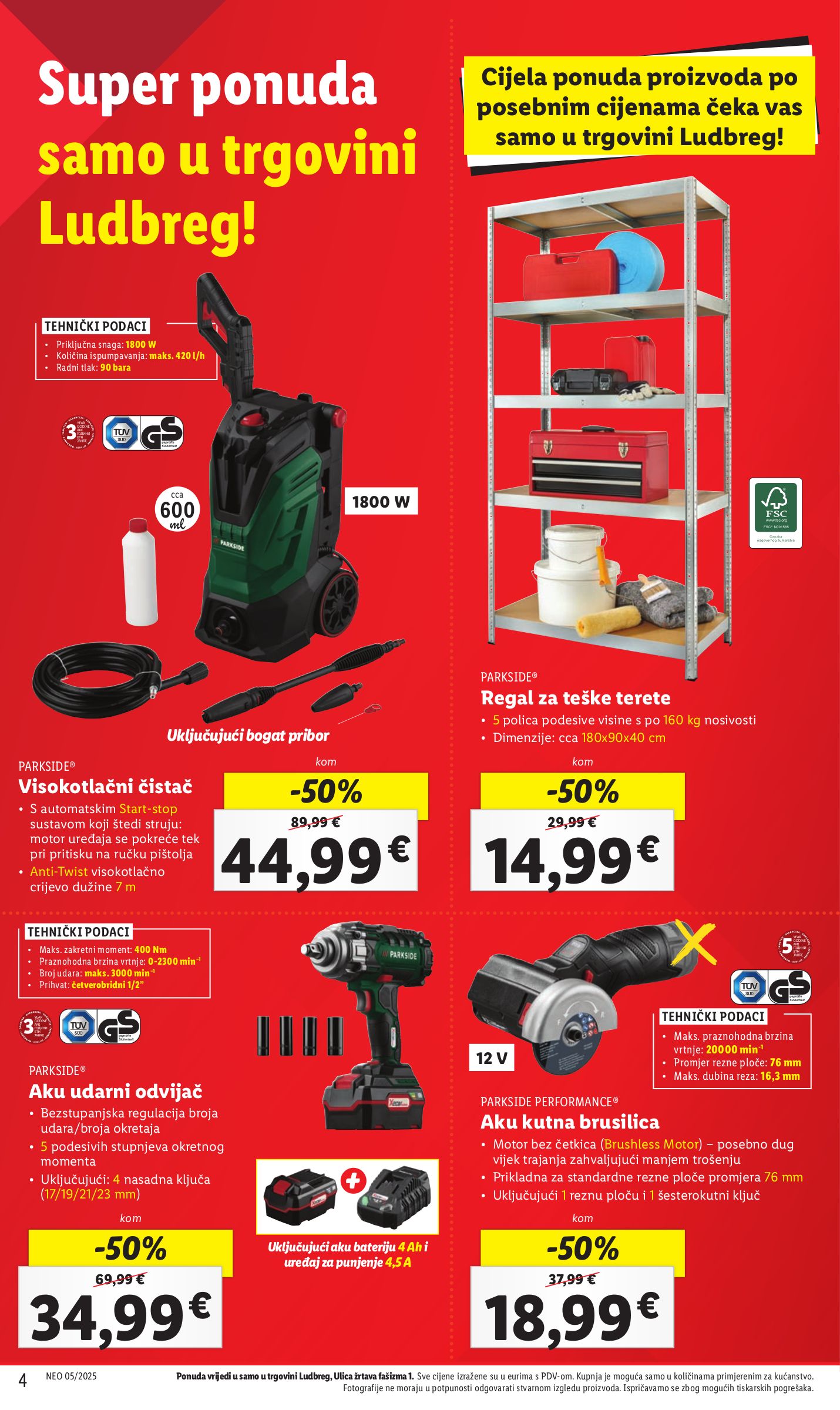 lidl - Lidl - Ludbreg katalog vrijedi od 27.01. do 02.02. - page: 4