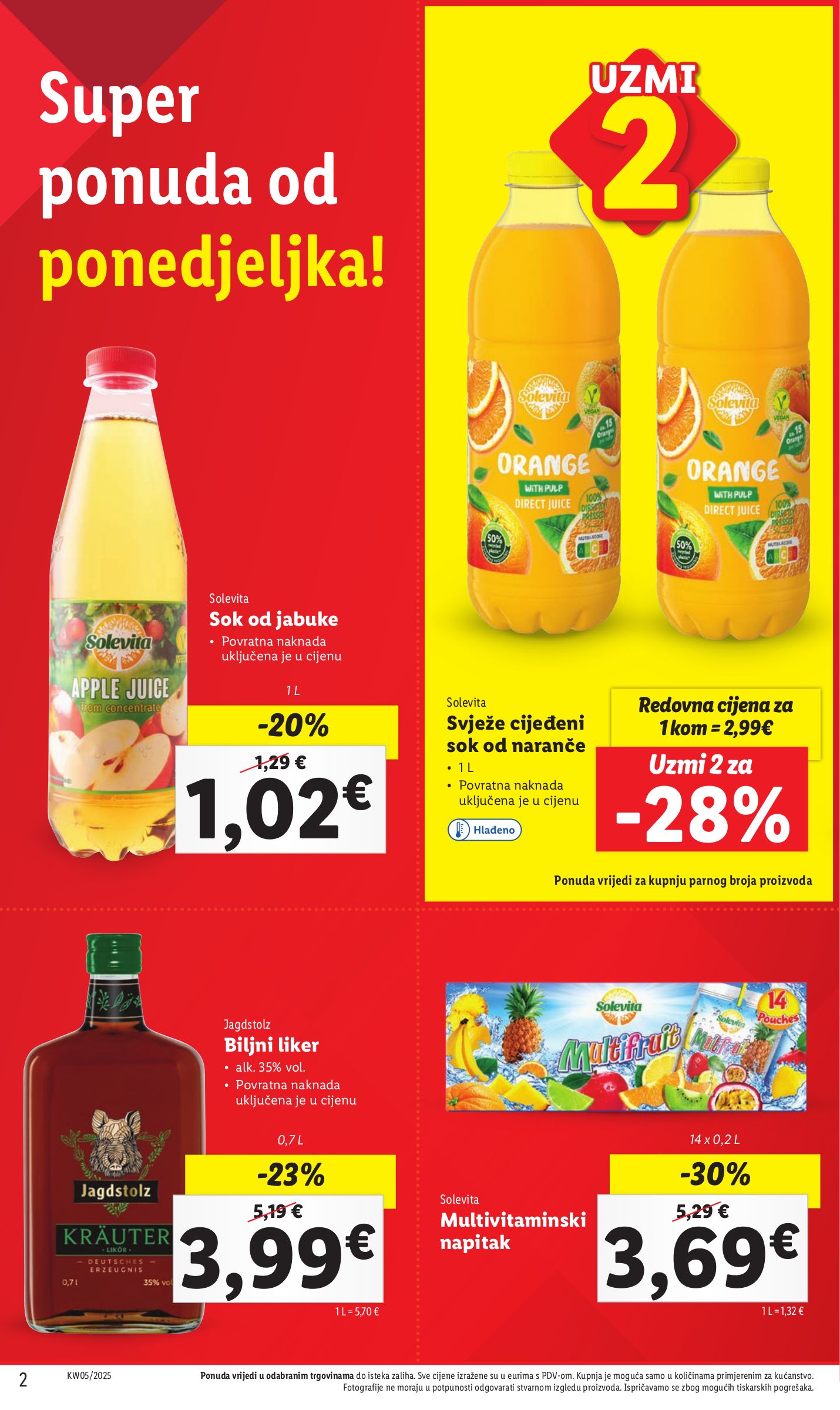 lidl - Lidl - Super Ponuda katalog vrijedi od 27.01. do 01.02. - page: 2