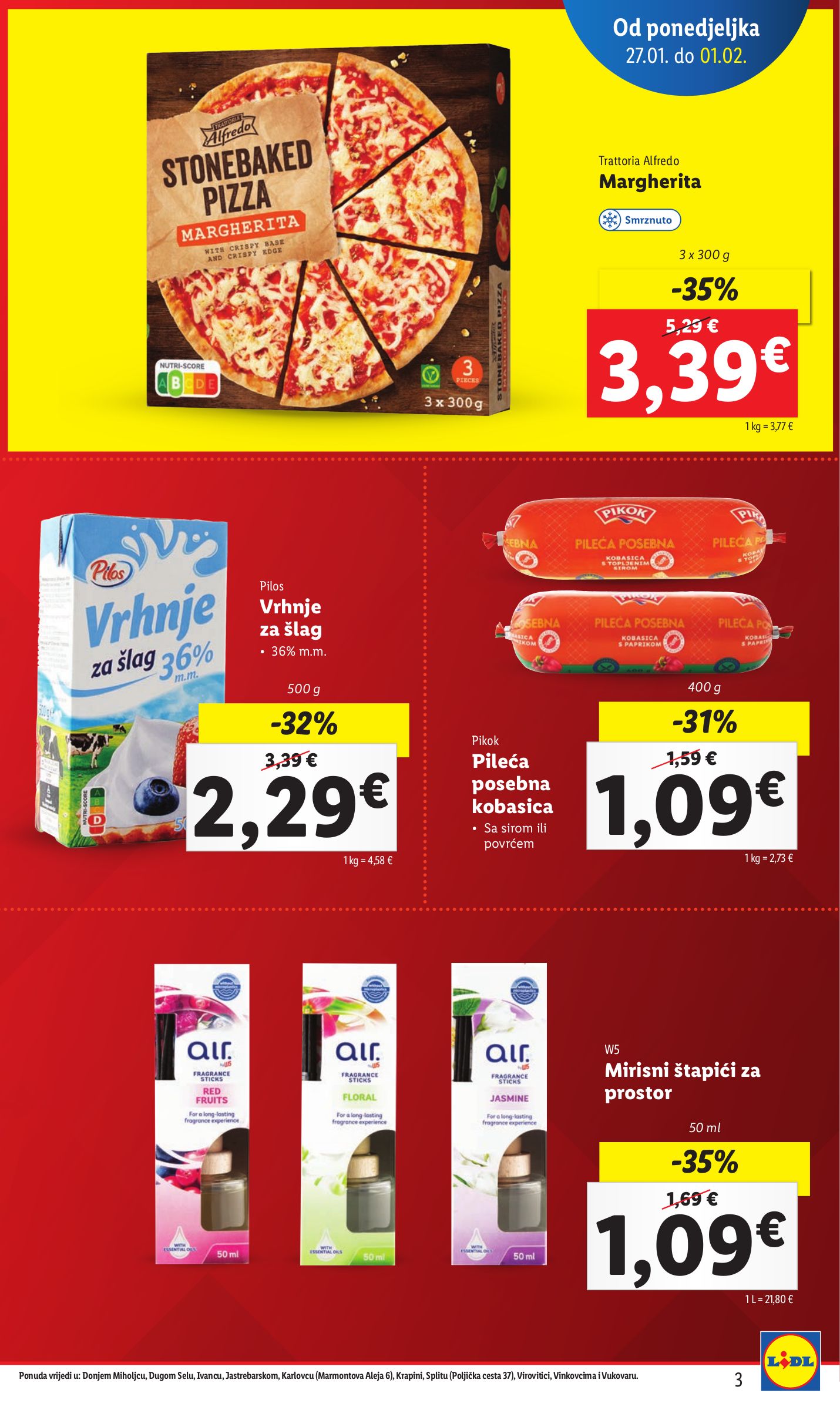 lidl - Lidl - Super Ponuda katalog vrijedi od 27.01. do 01.02. - page: 3