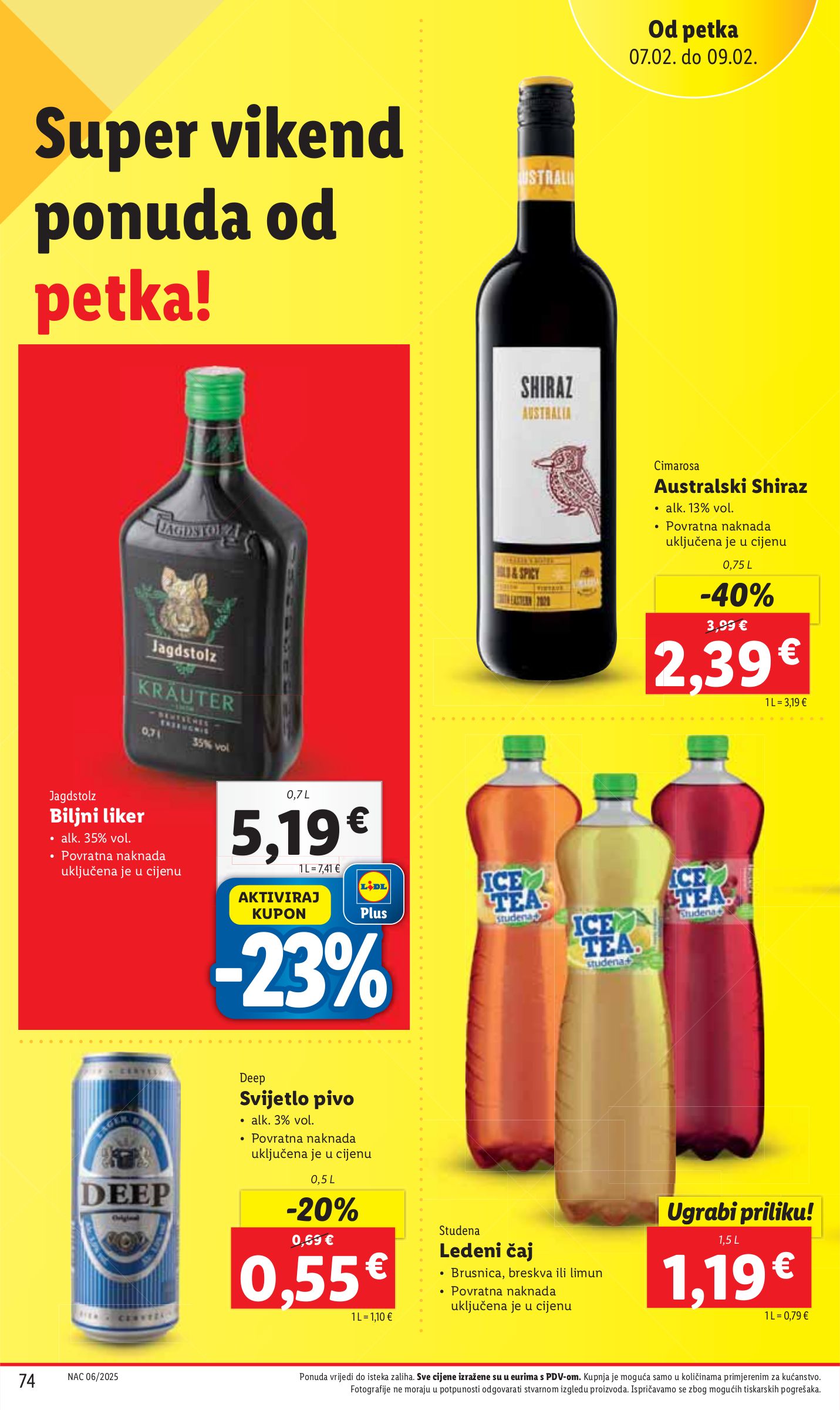 lidl - Lidl katalog vrijedi od 03.02. do 09.02. - page: 74