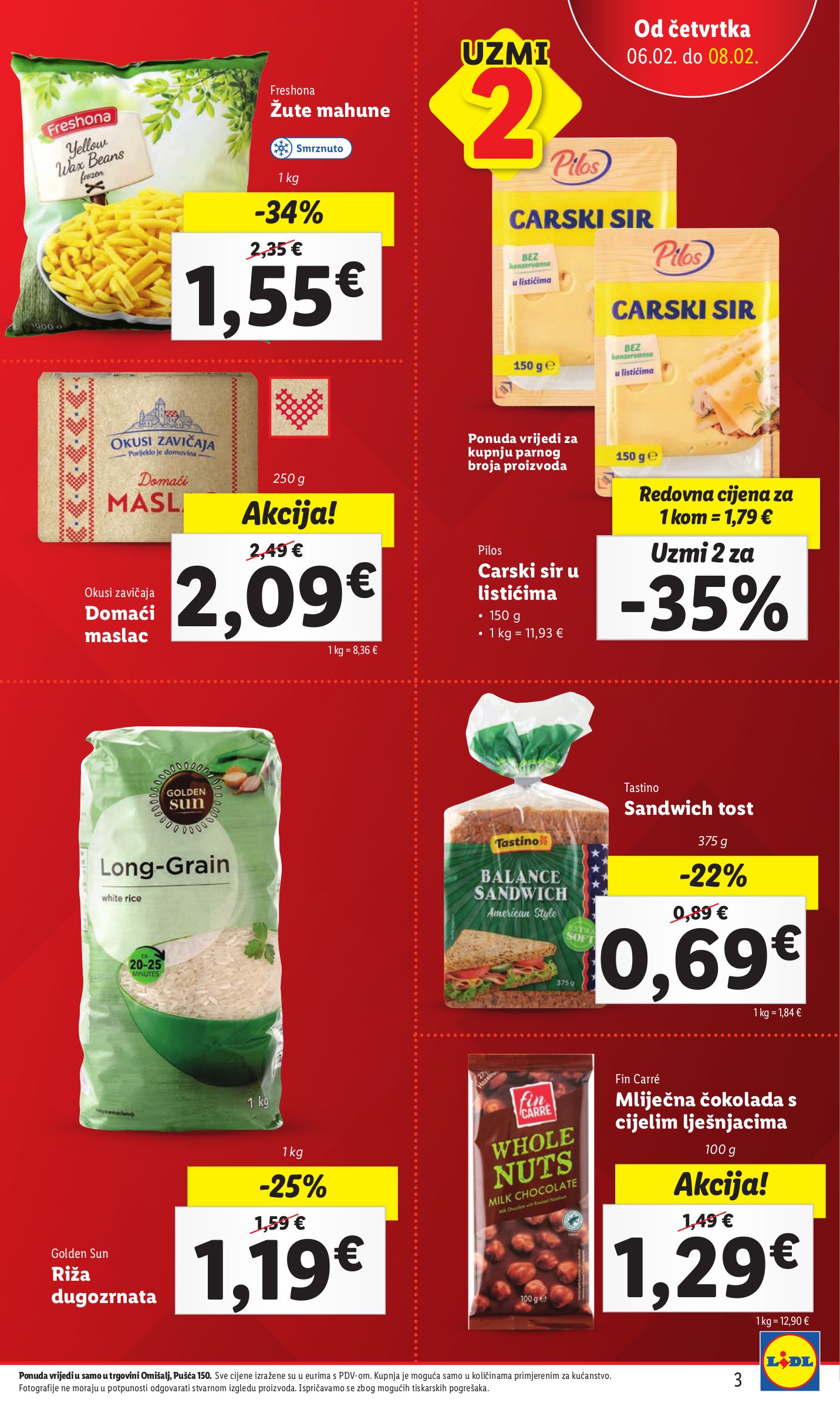 lidl - Lidl - Omišalj katalog vrijedi od 06.02. do 12.02. - page: 3