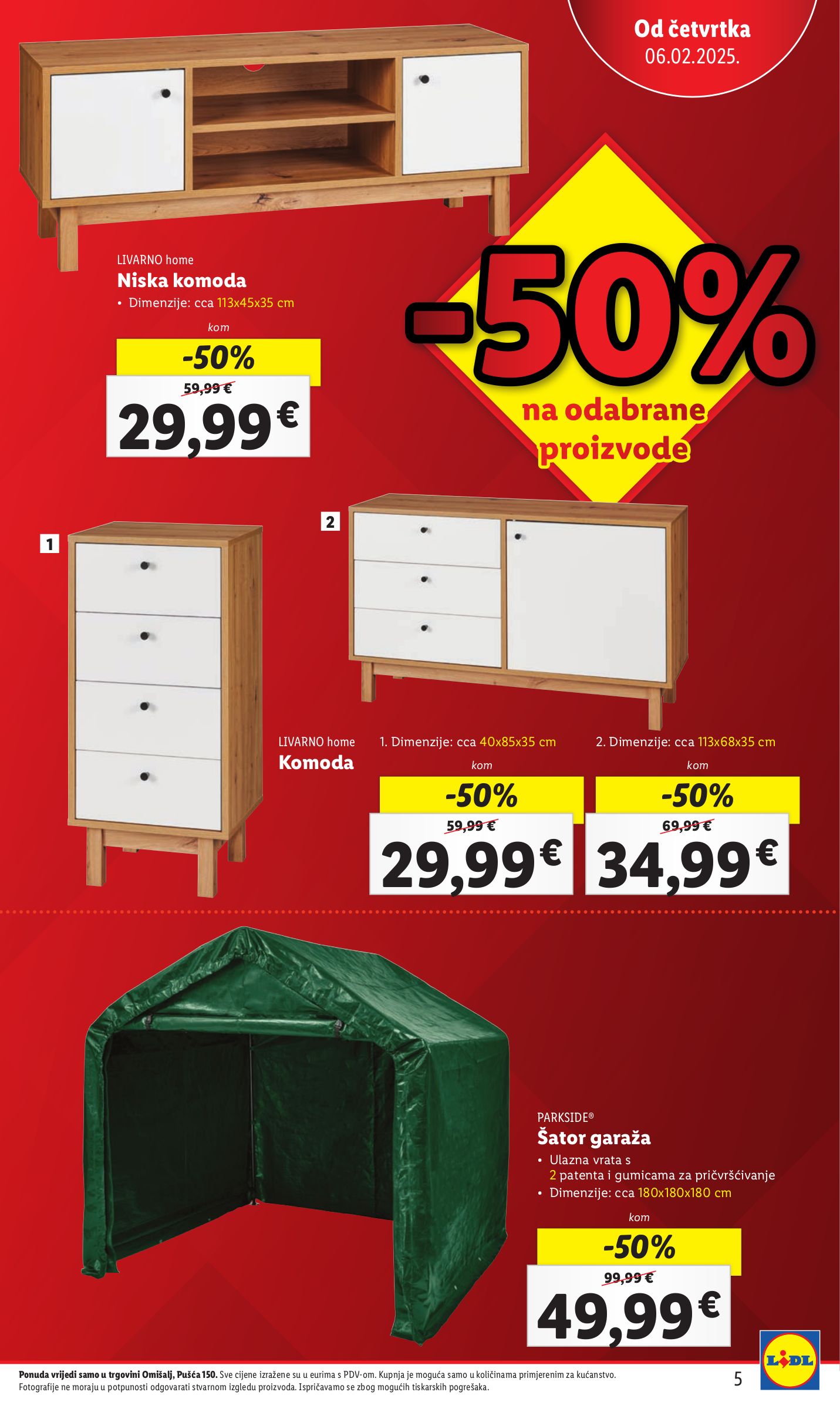 lidl - Lidl - Omišalj katalog vrijedi od 06.02. do 12.02. - page: 5