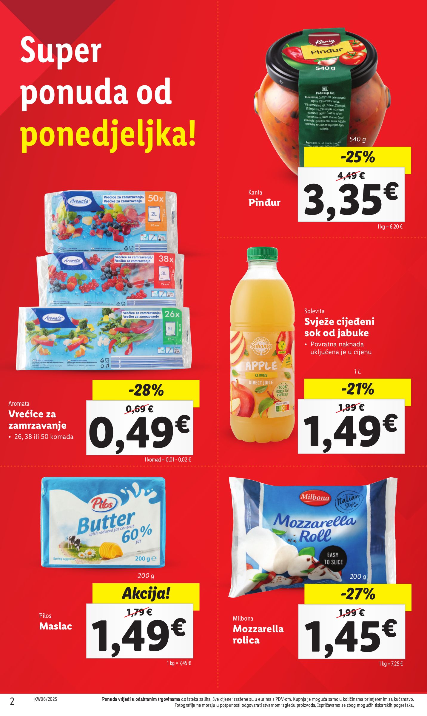 lidl - Lidl - Super Ponuda katalog vrijedi od 03.02. do 09.02. - page: 2