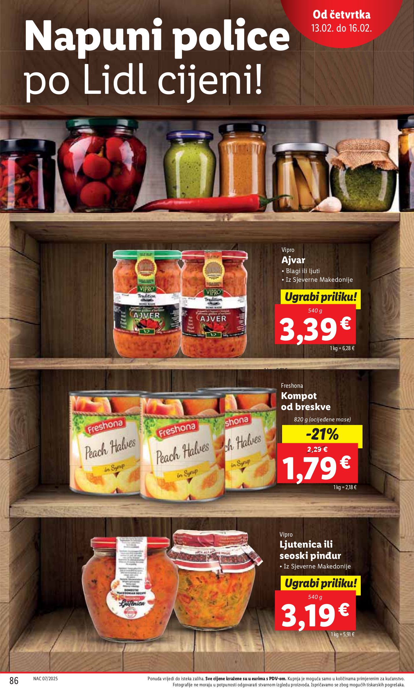 lidl - Lidl katalog vrijedi od 10.02. do 16.02. - page: 86