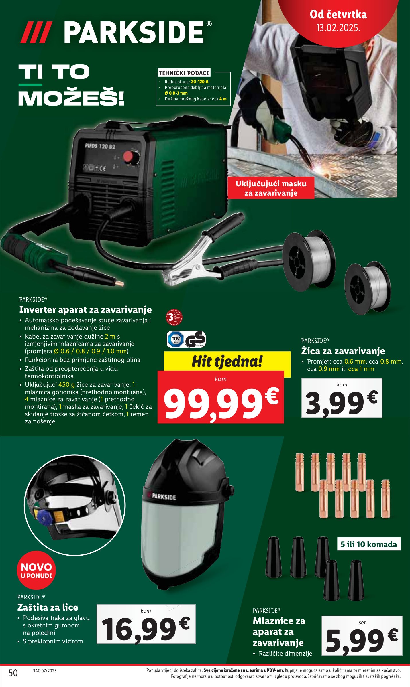 lidl - Lidl katalog vrijedi od 10.02. do 16.02. - page: 50