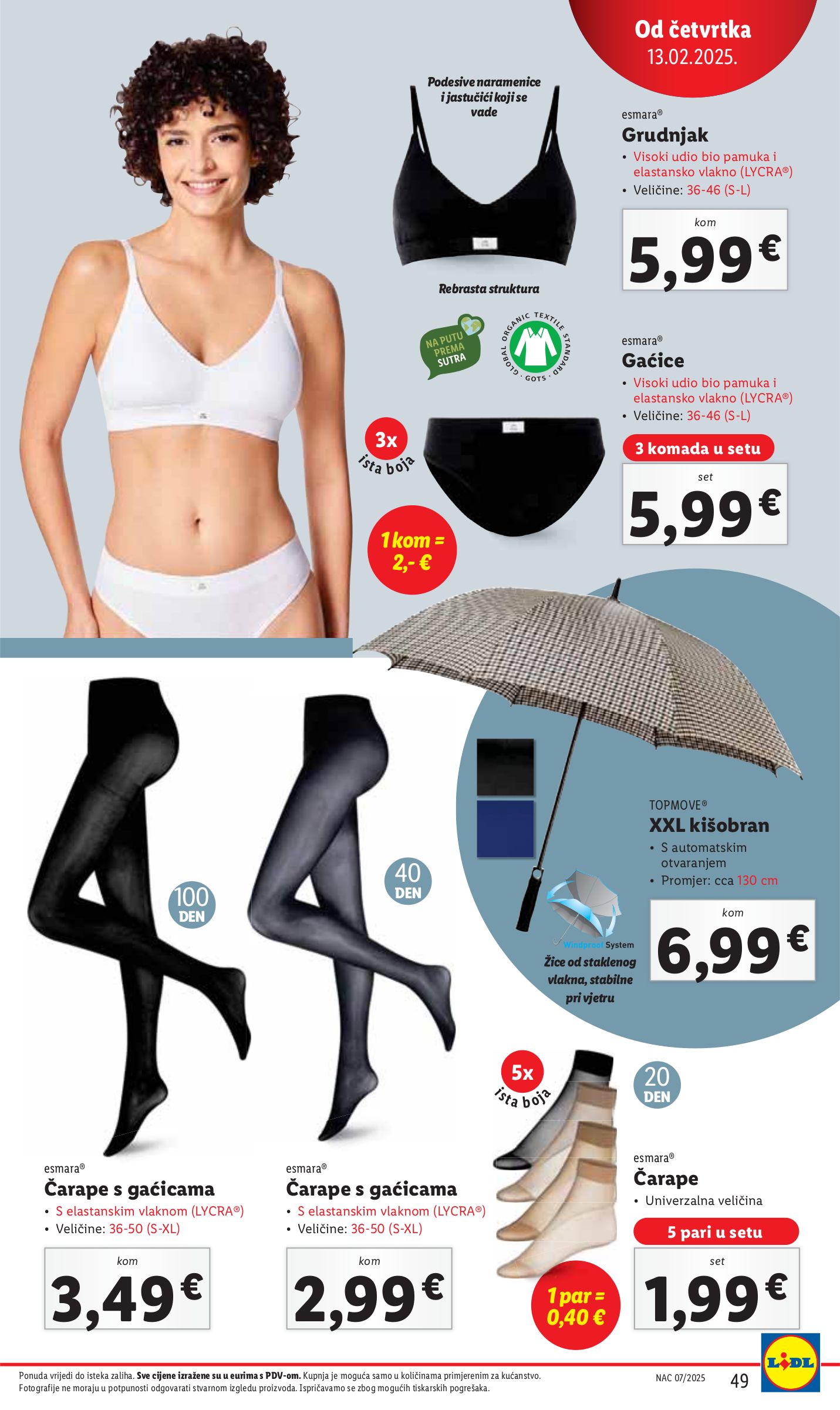 lidl - Lidl katalog vrijedi od 10.02. do 16.02. - page: 49