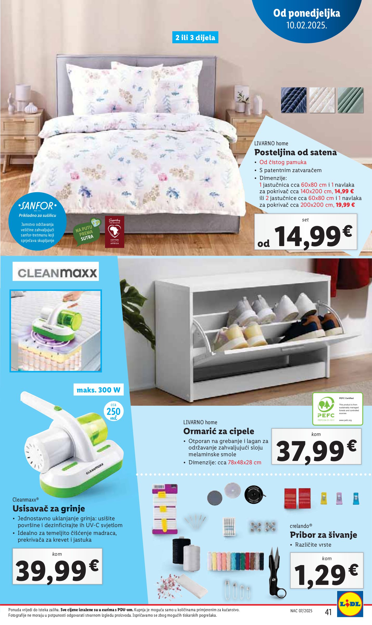 lidl - Lidl katalog vrijedi od 10.02. do 16.02. - page: 41