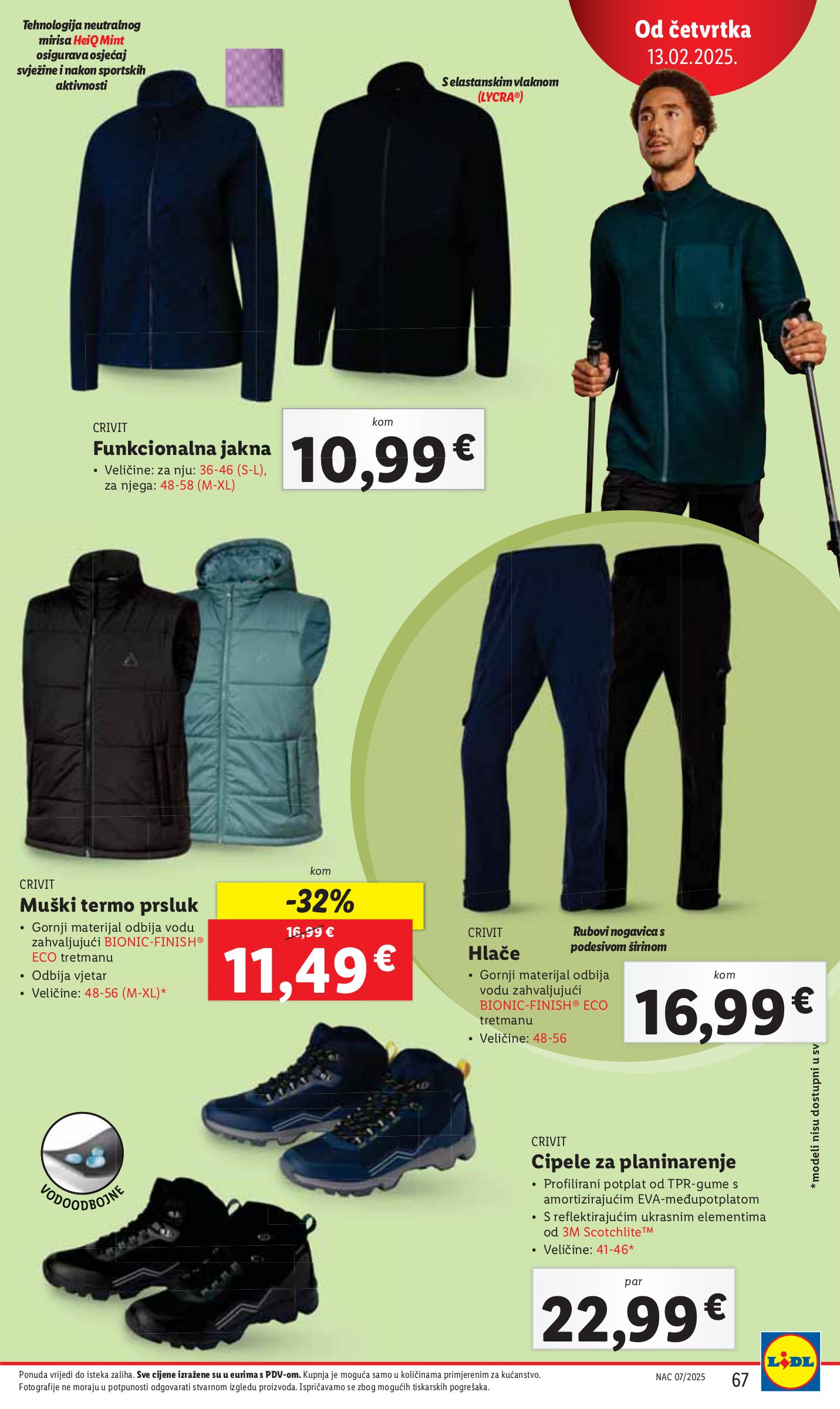 lidl - Lidl katalog vrijedi od 10.02. do 16.02. - page: 67