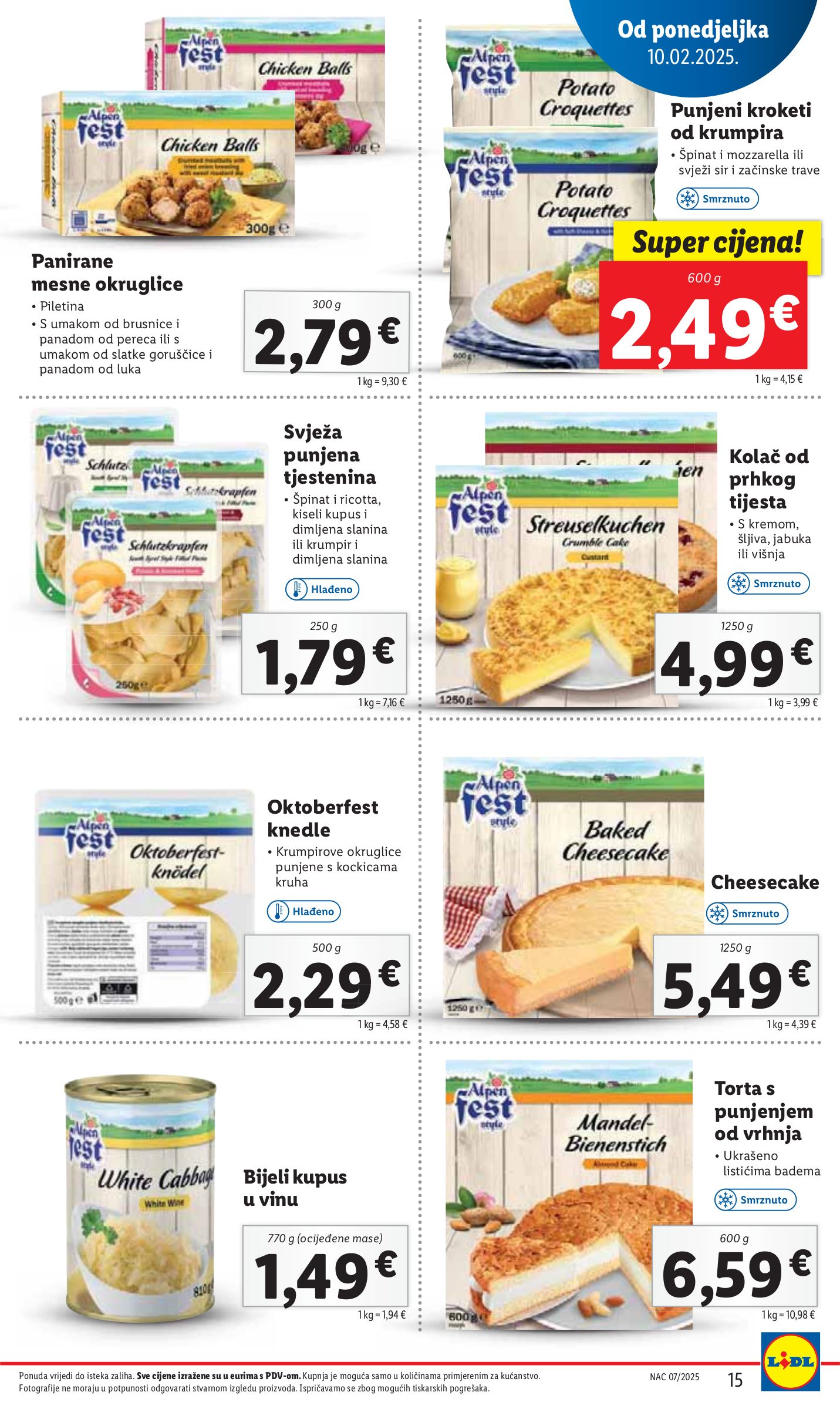 lidl - Lidl katalog vrijedi od 10.02. do 16.02. - page: 15