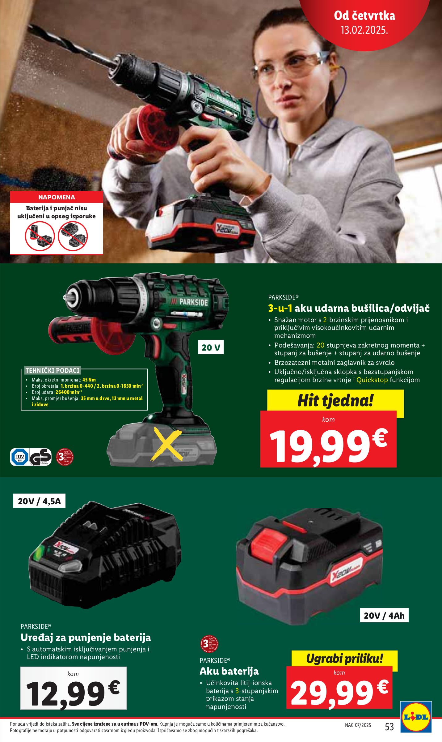 lidl - Lidl katalog vrijedi od 10.02. do 16.02. - page: 53