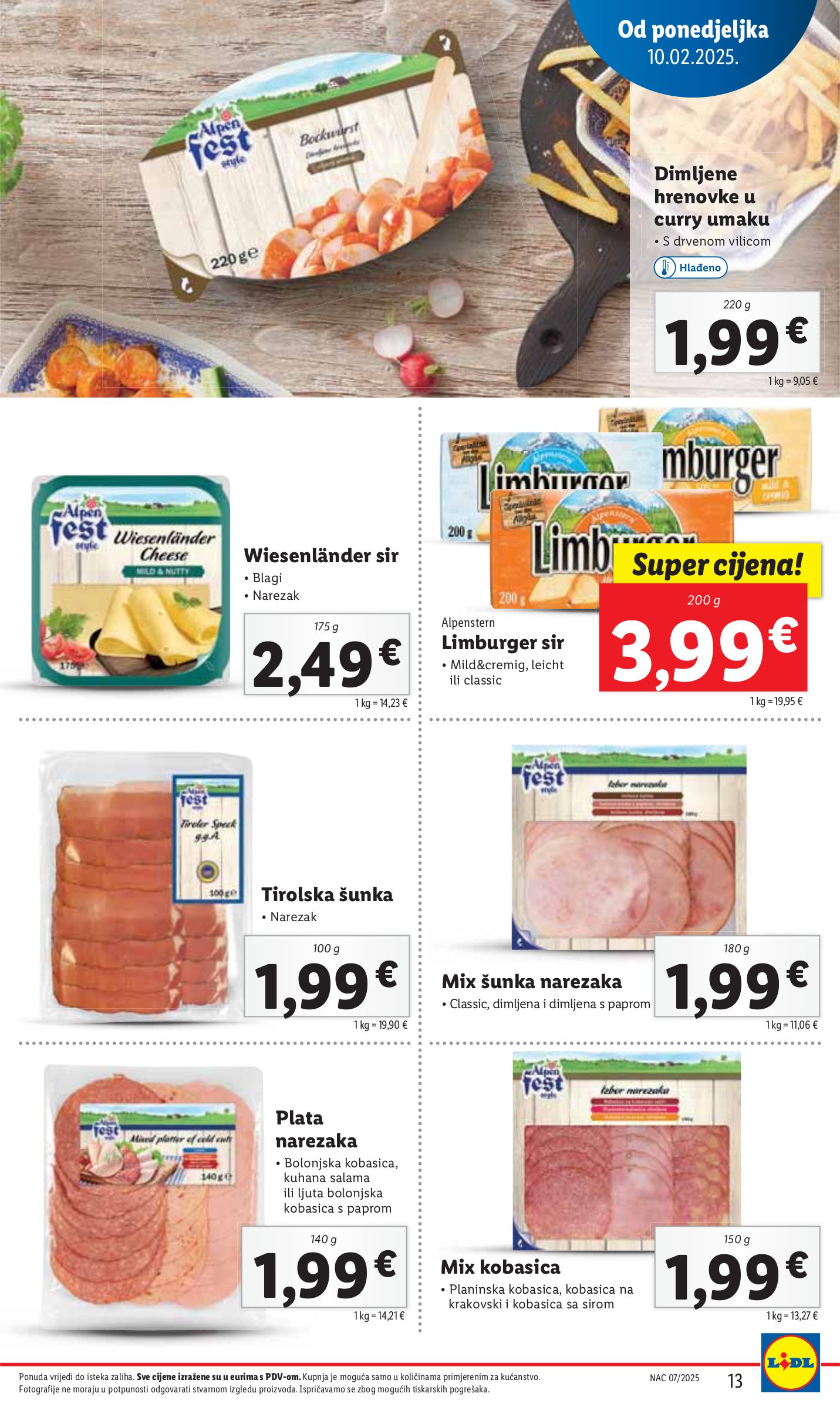 lidl - Lidl katalog vrijedi od 10.02. do 16.02. - page: 13