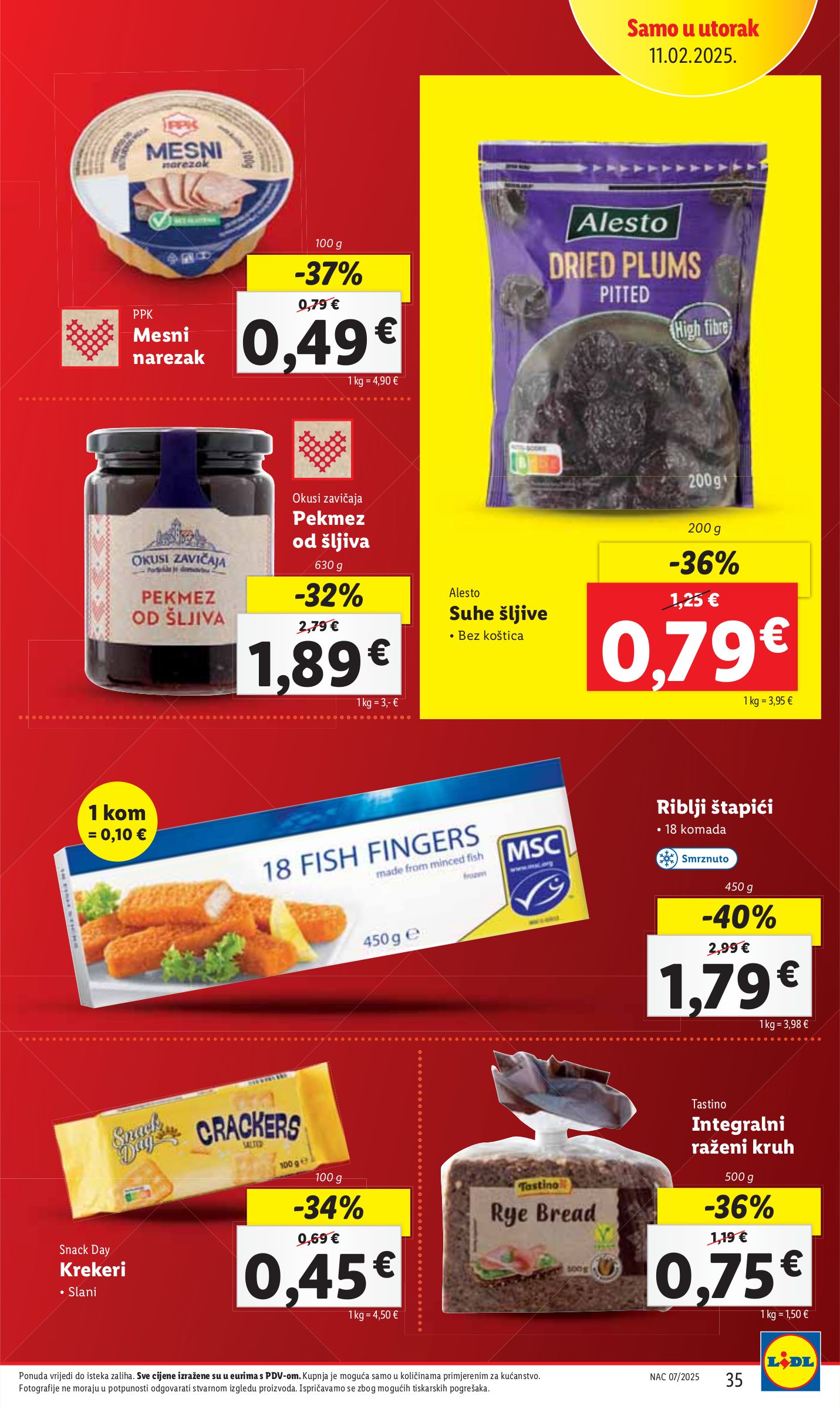 lidl - Lidl katalog vrijedi od 10.02. do 16.02. - page: 35