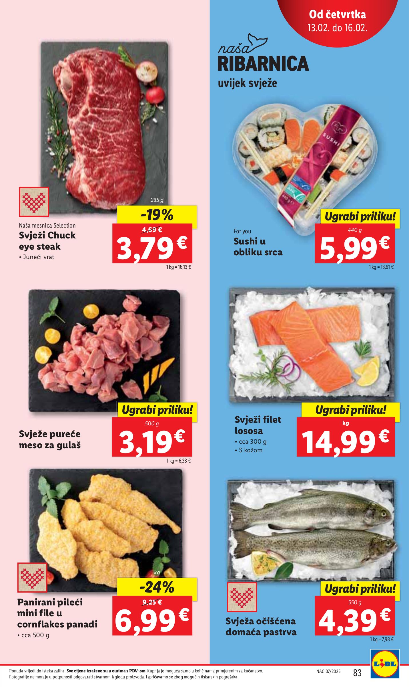 lidl - Lidl katalog vrijedi od 10.02. do 16.02. - page: 83