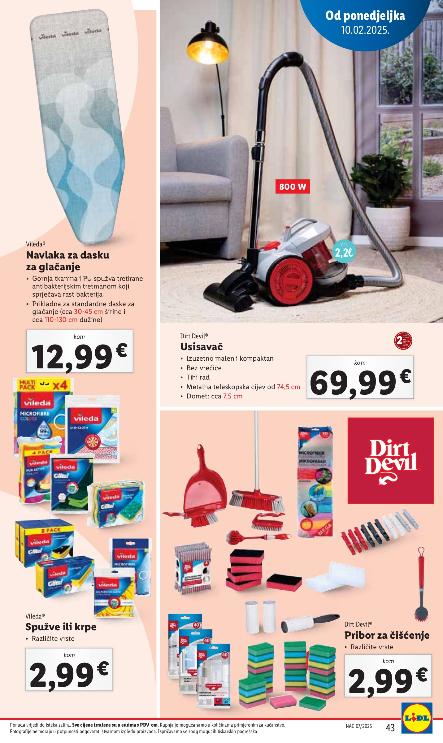 lidl - Lidl katalog vrijedi od 10.02. do 16.02. - page: 43