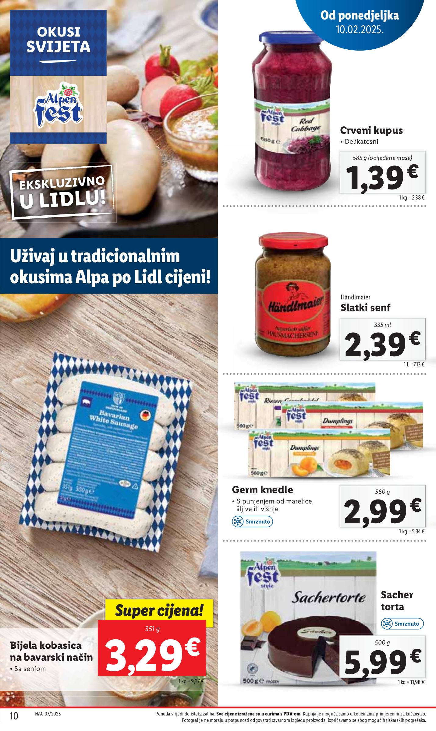 lidl - Lidl katalog vrijedi od 10.02. do 16.02. - page: 10