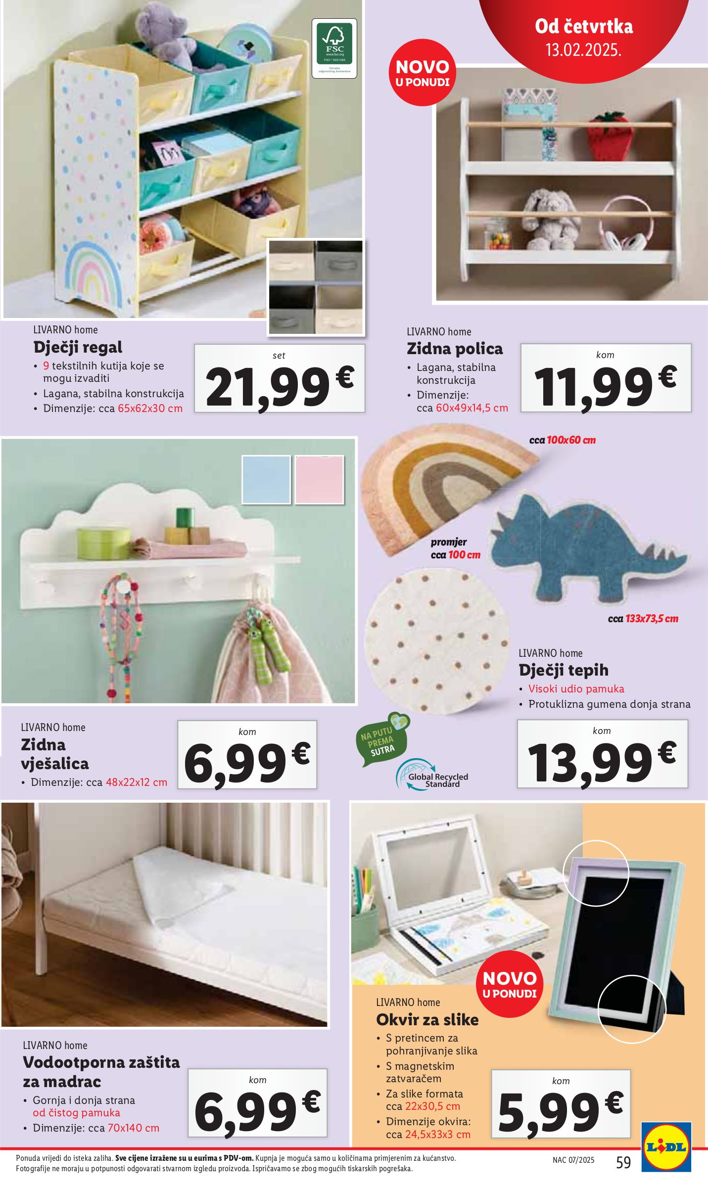 lidl - Lidl katalog vrijedi od 10.02. do 16.02. - page: 59