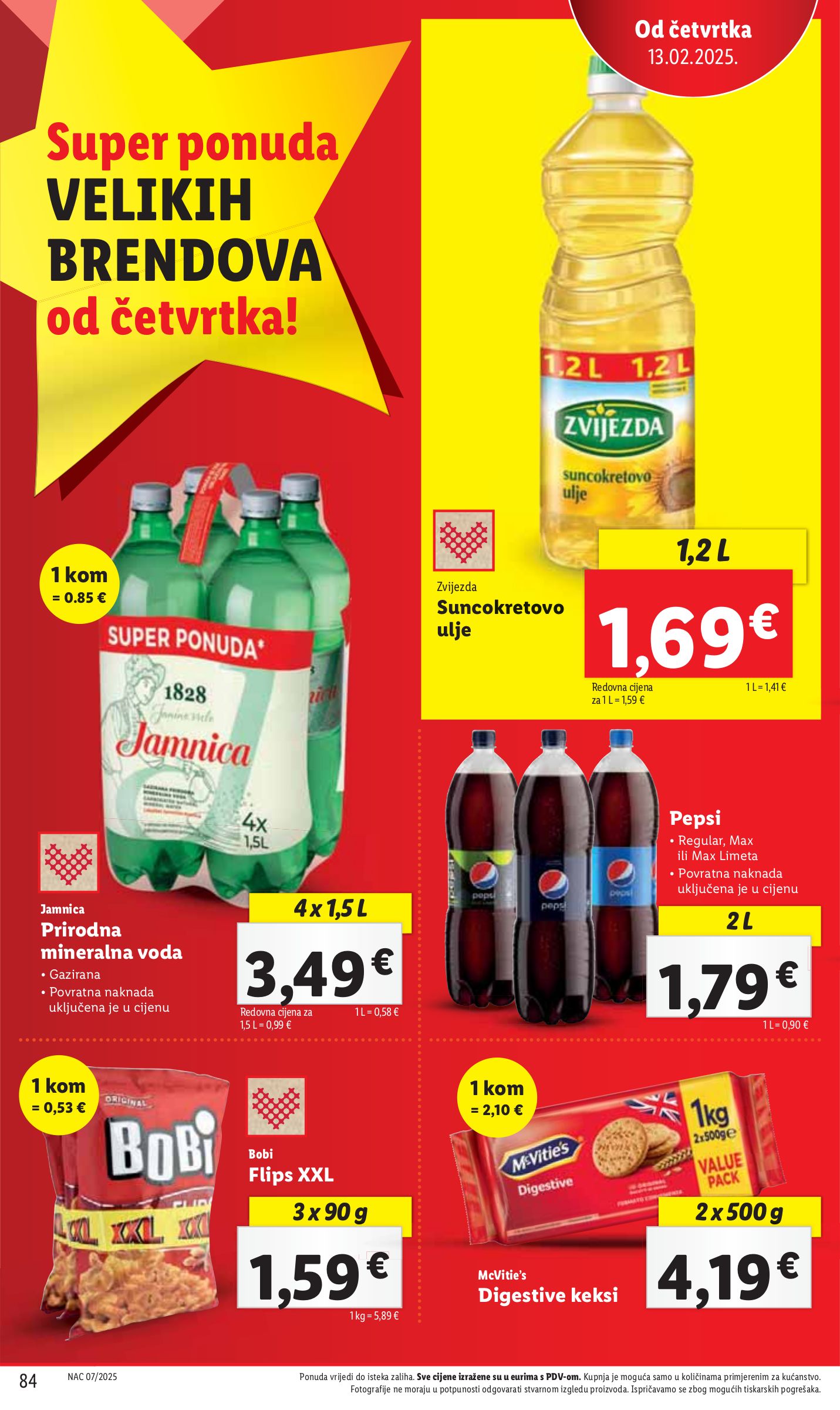 lidl - Lidl katalog vrijedi od 10.02. do 16.02. - page: 84