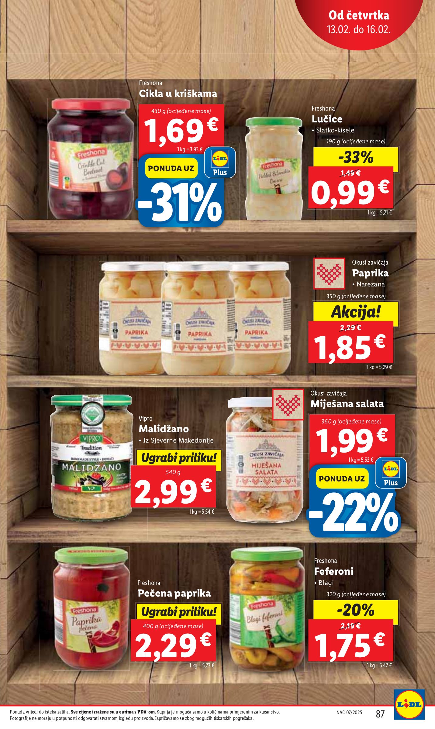 lidl - Lidl katalog vrijedi od 10.02. do 16.02. - page: 87