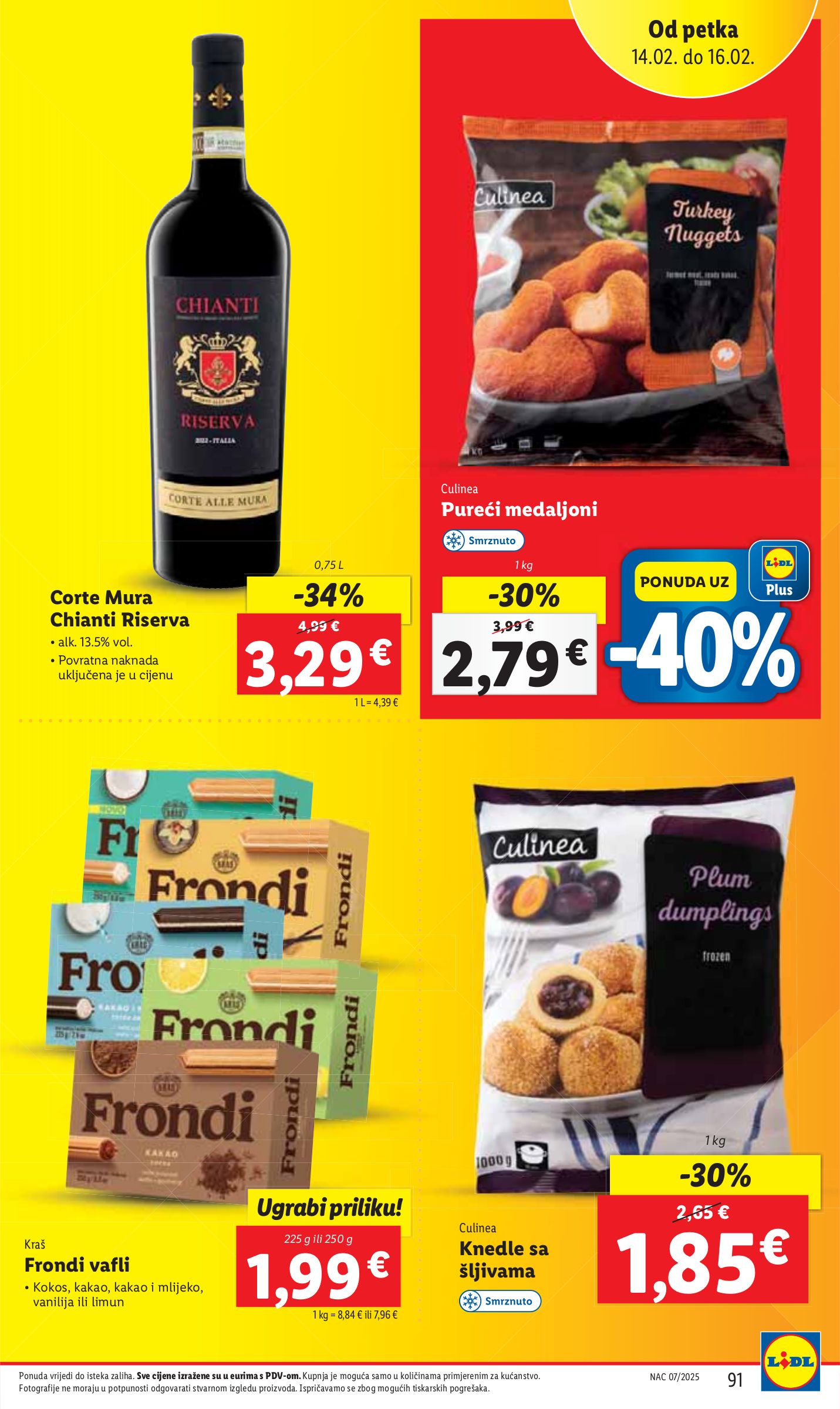 lidl - Lidl katalog vrijedi od 10.02. do 16.02. - page: 91