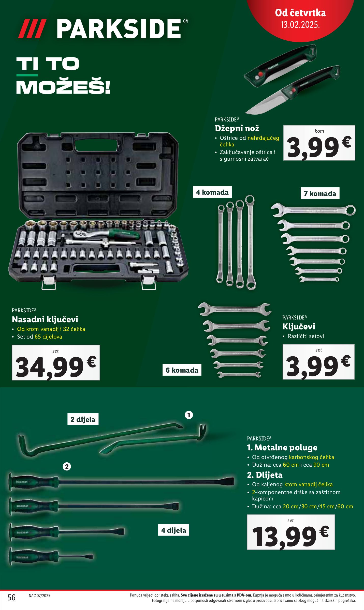 lidl - Lidl katalog vrijedi od 10.02. do 16.02. - page: 56