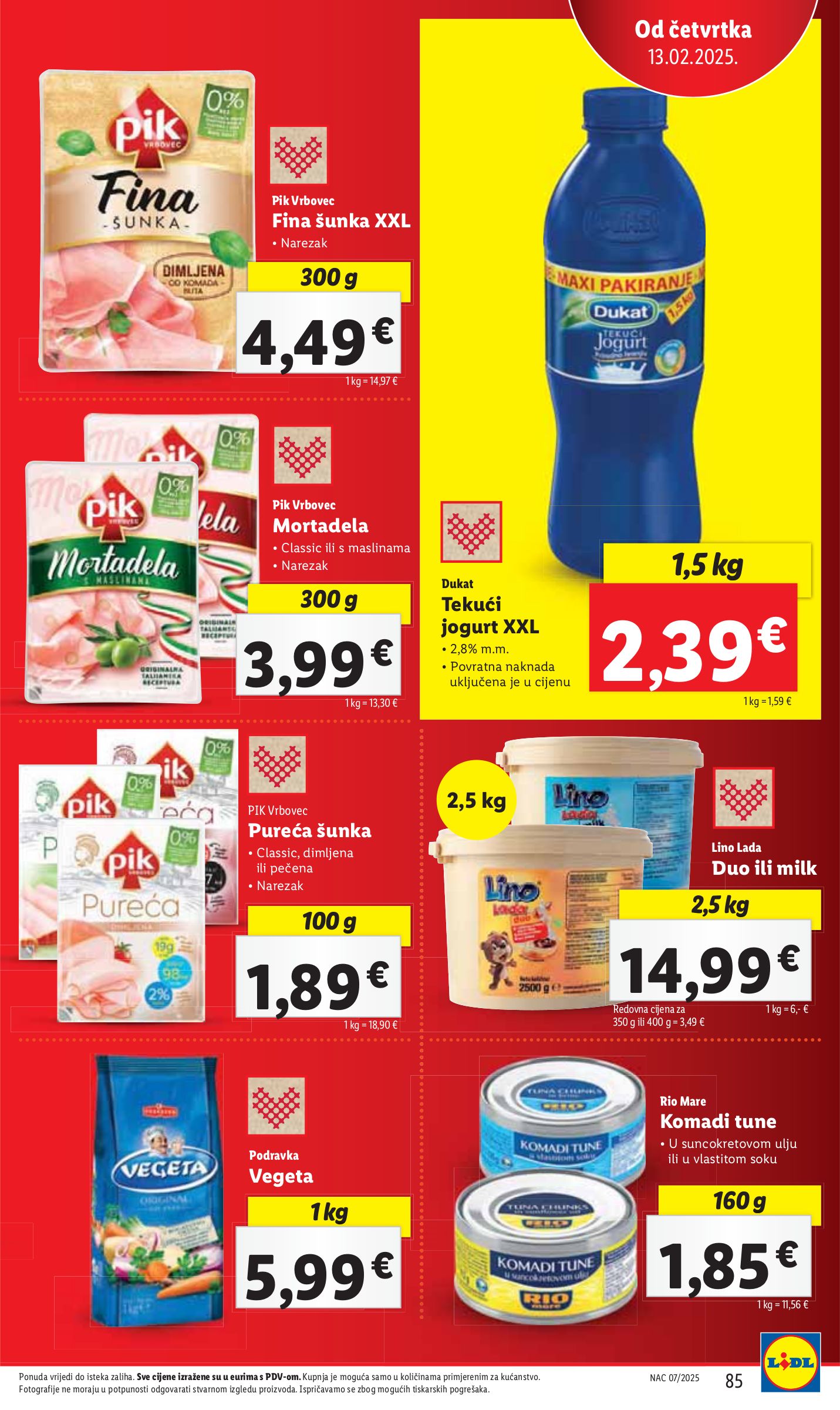 lidl - Lidl katalog vrijedi od 10.02. do 16.02. - page: 85