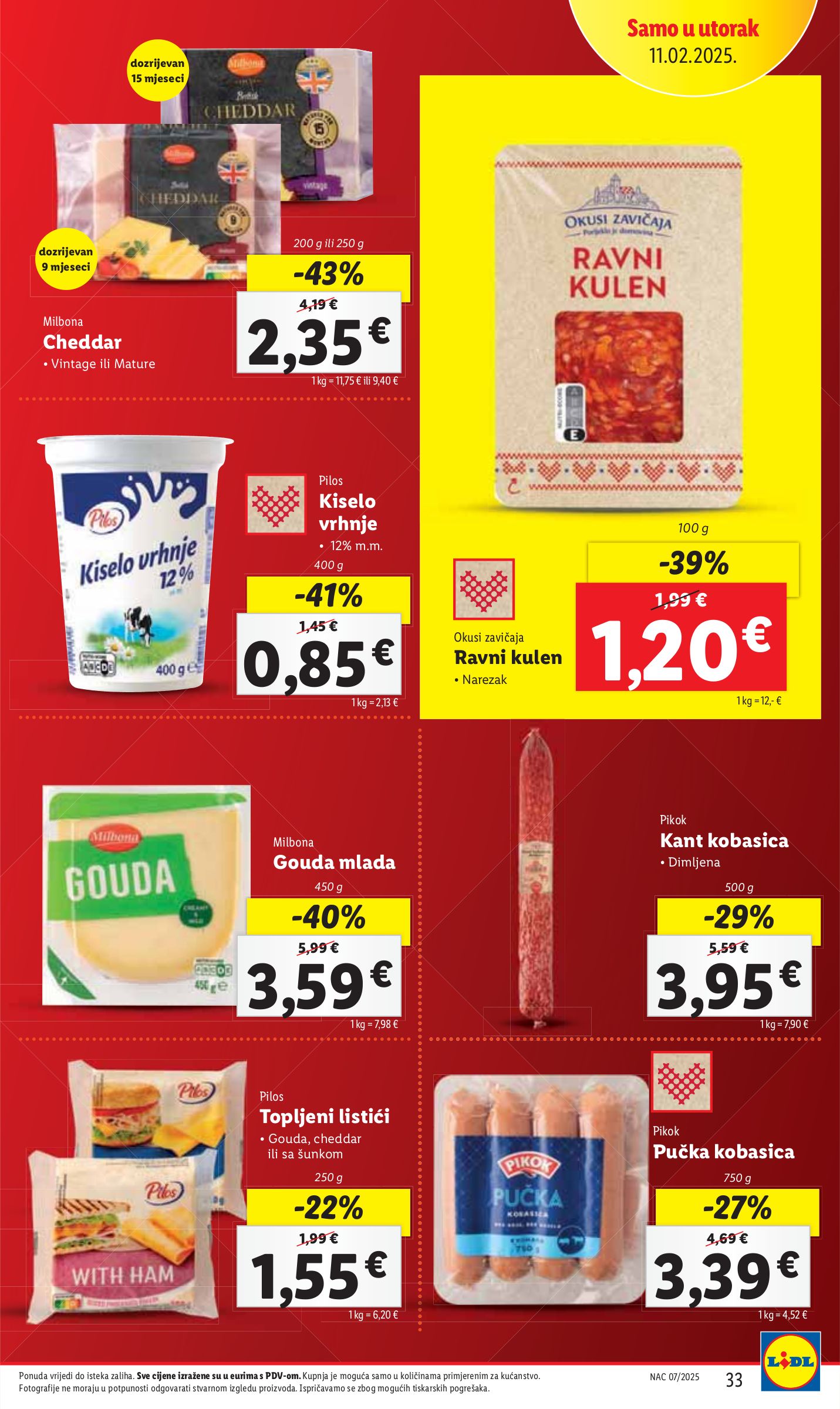 lidl - Lidl katalog vrijedi od 10.02. do 16.02. - page: 33