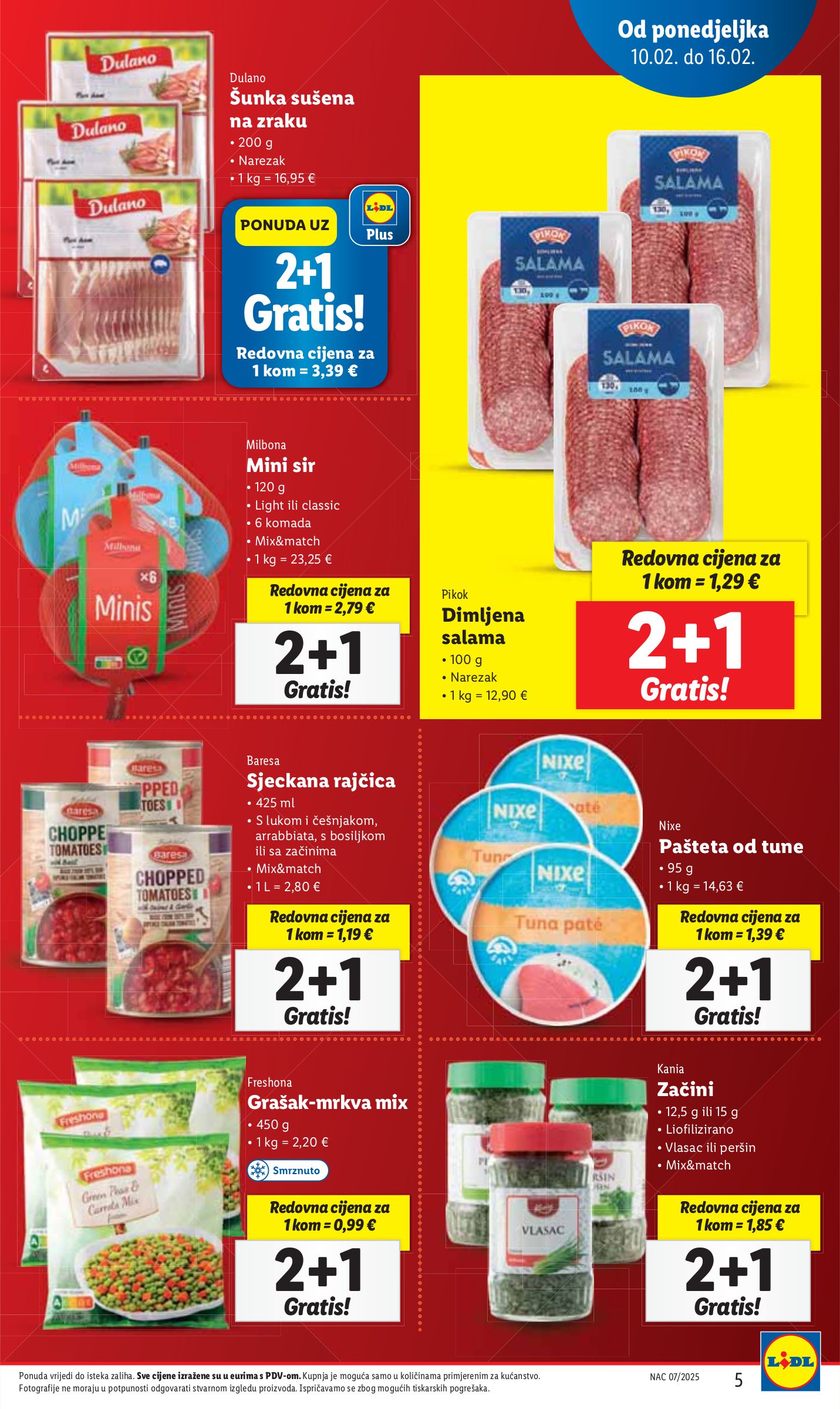 lidl - Lidl katalog vrijedi od 10.02. do 16.02. - page: 5