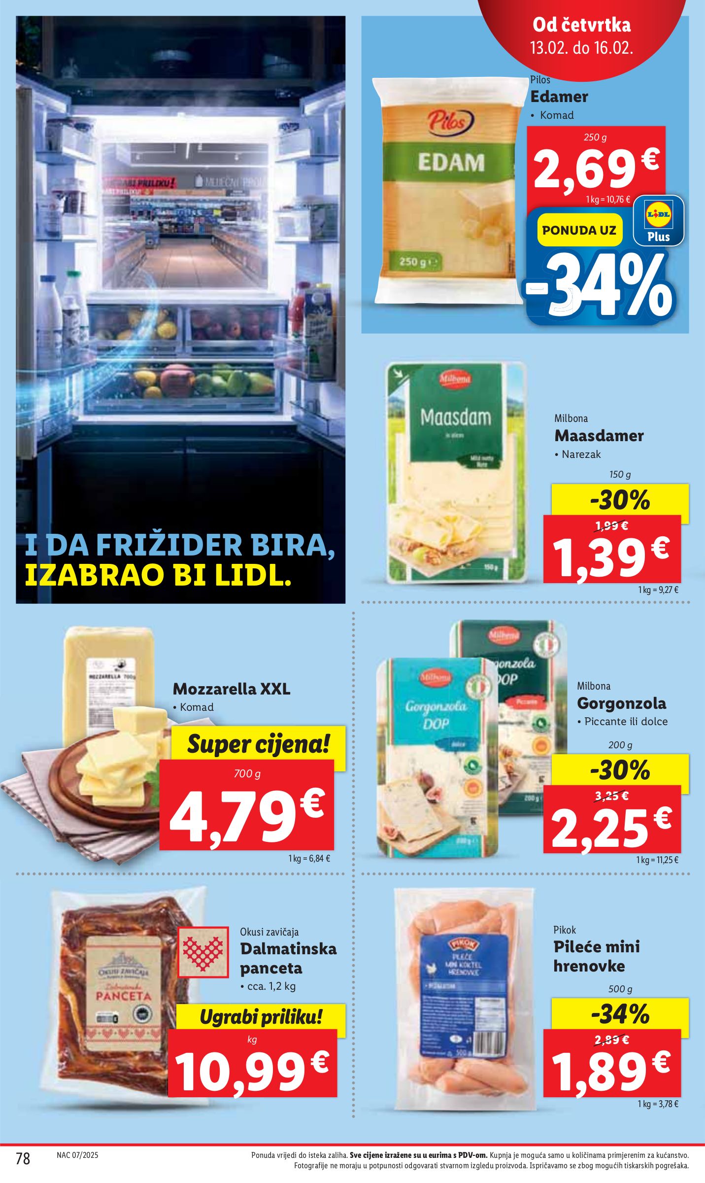 lidl - Lidl katalog vrijedi od 10.02. do 16.02. - page: 78