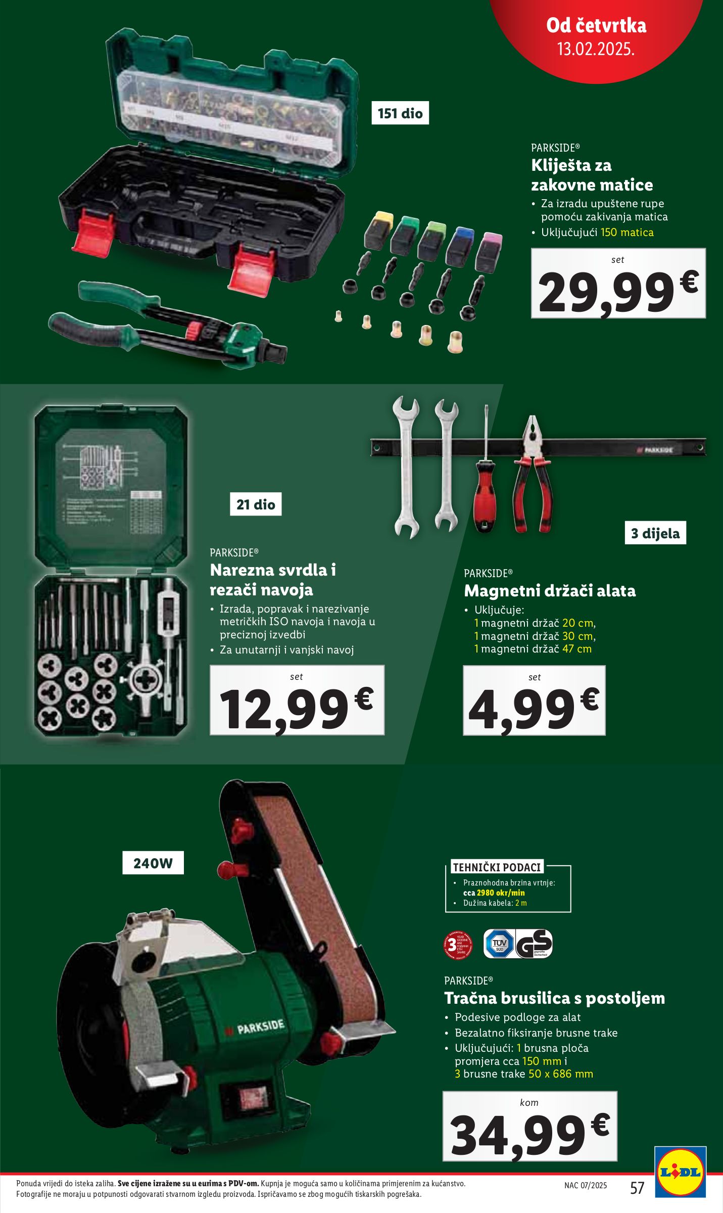 lidl - Lidl katalog vrijedi od 10.02. do 16.02. - page: 57