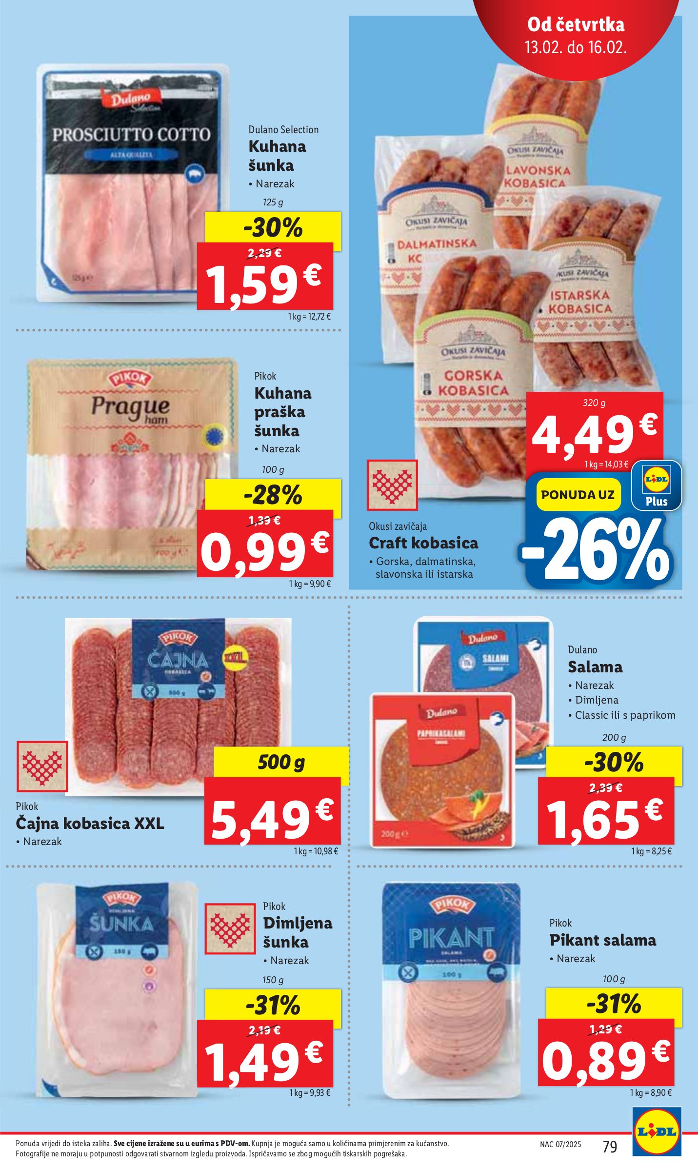 lidl - Lidl katalog vrijedi od 10.02. do 16.02. - page: 79