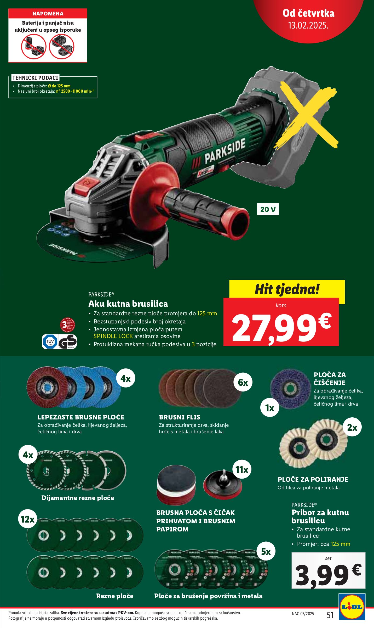 lidl - Lidl katalog vrijedi od 10.02. do 16.02. - page: 51