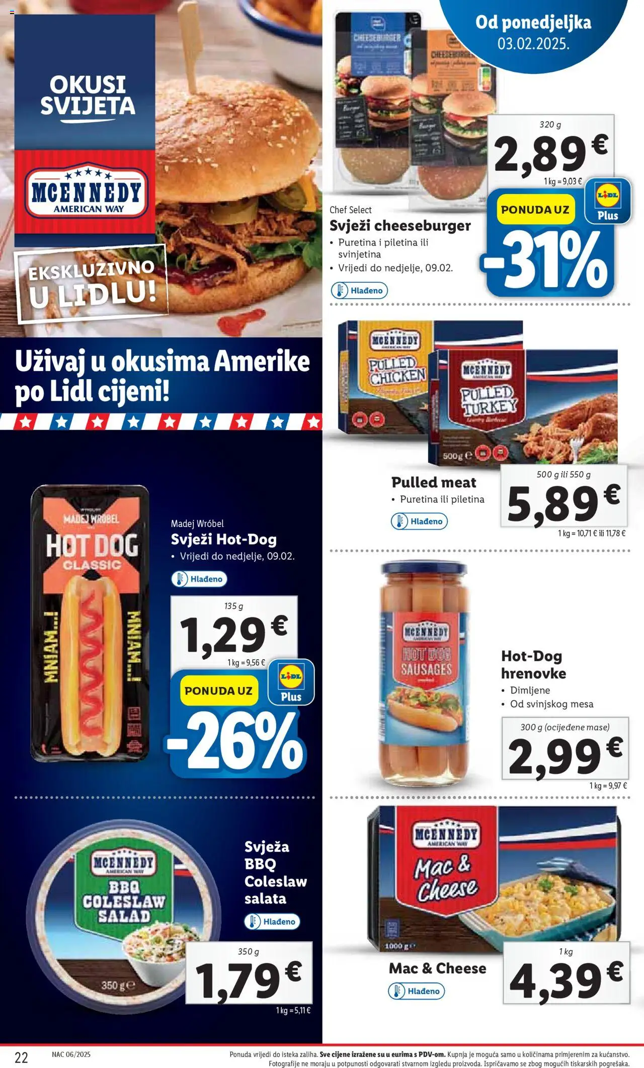 lidl - Katalog Lidl novi 03.02.2025 - 09.02.2025 - page: 22