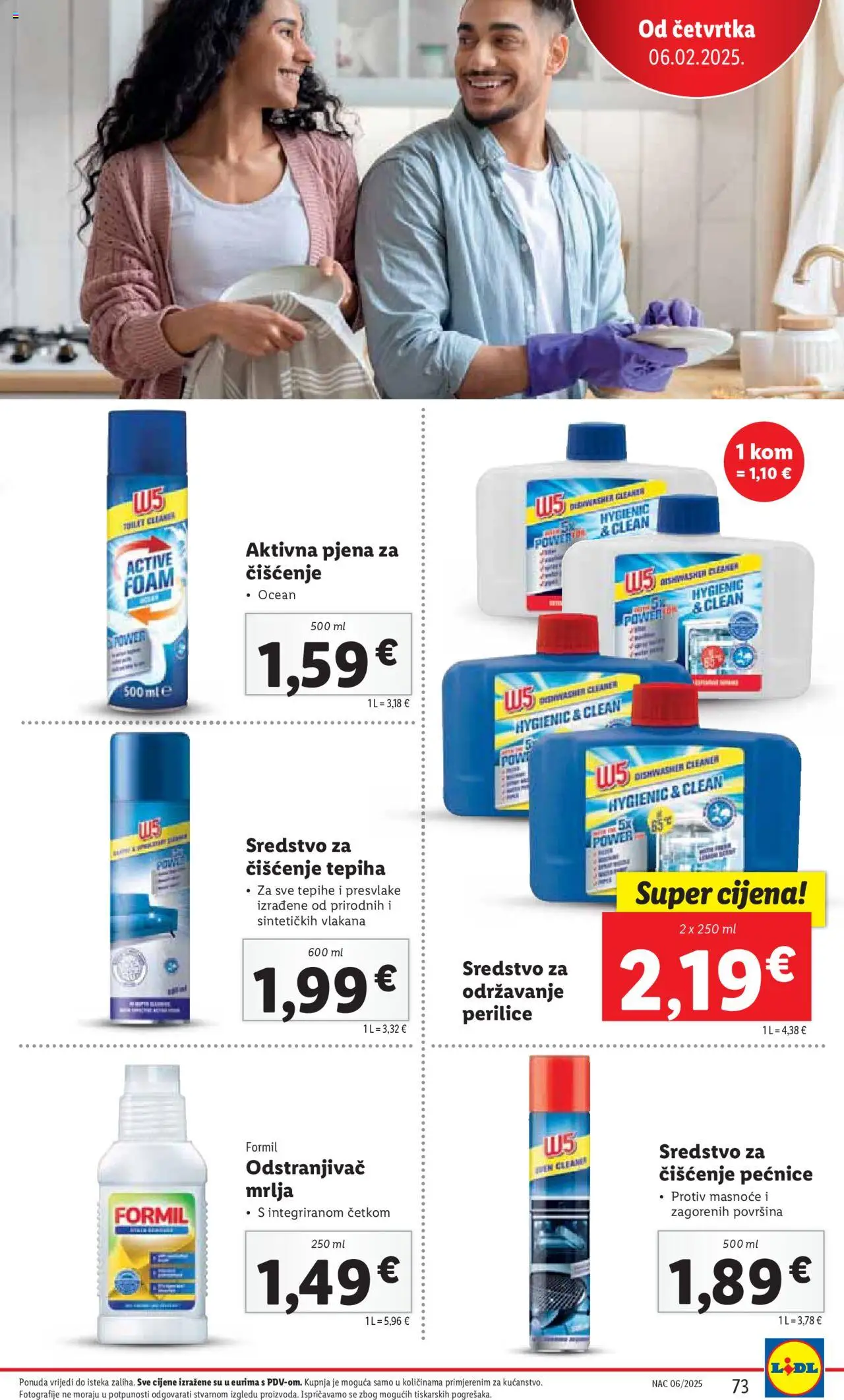 lidl - Katalog Lidl novi 03.02.2025 - 09.02.2025 - page: 73