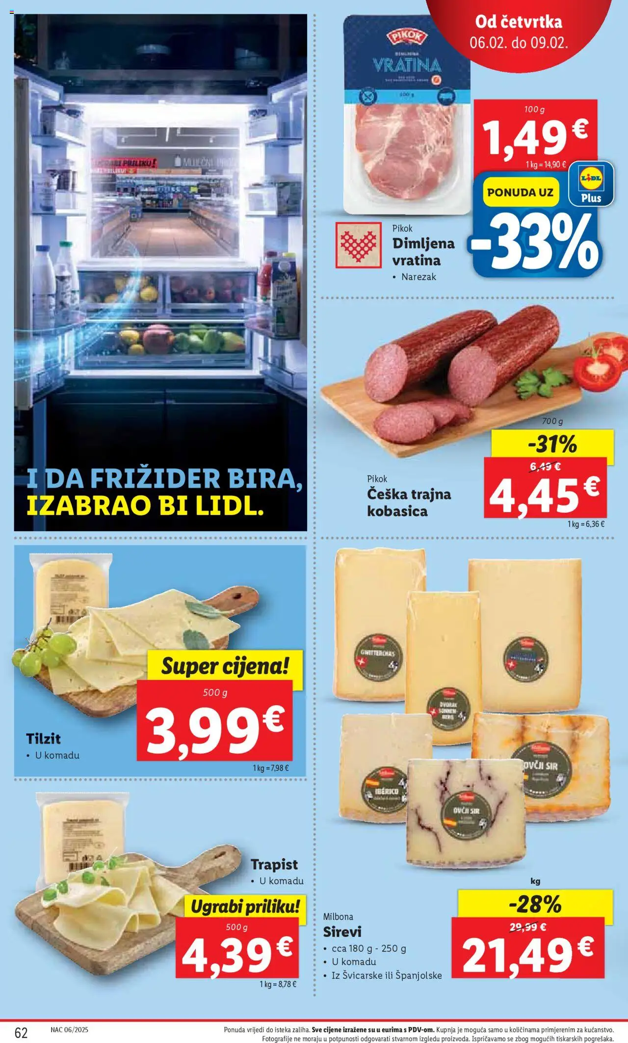 lidl - Katalog Lidl novi 03.02.2025 - 09.02.2025 - page: 62