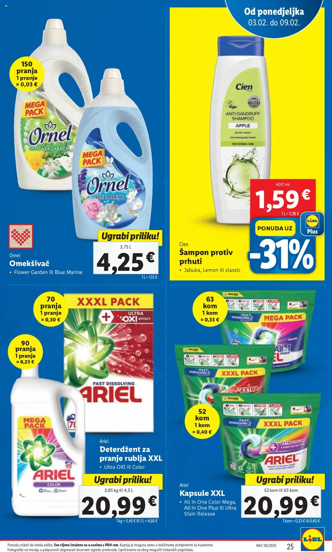 lidl - Katalog Lidl novi 03.02.2025 - 09.02.2025 - page: 25